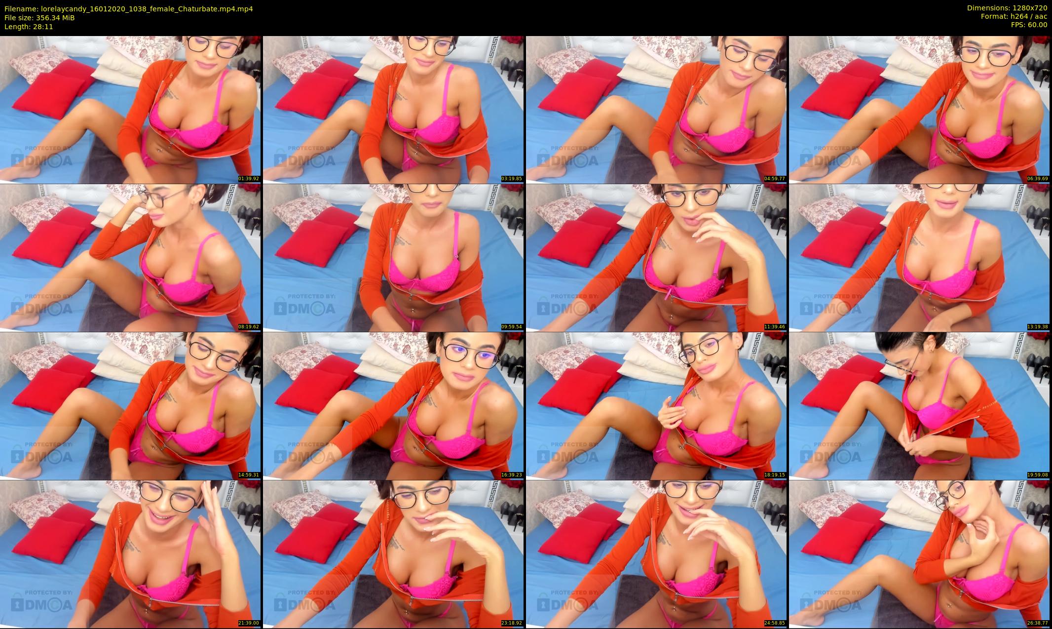 lorelaycandy — 29 minute Chaturbate female cam show recording, 720p, Jan 16, 2020