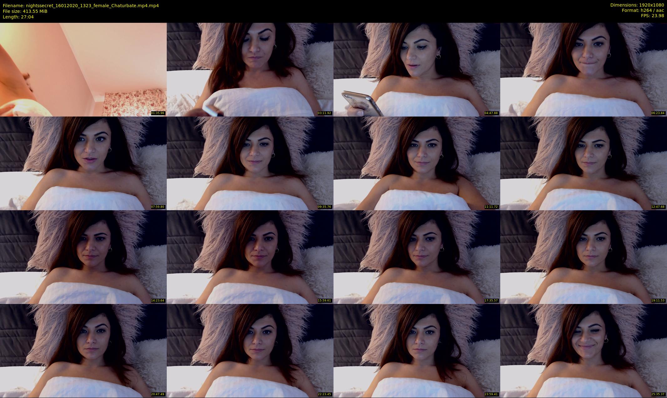 nightssecret — 28 minute Chaturbate female cam show recording, 1080p, Jan 16, 2020