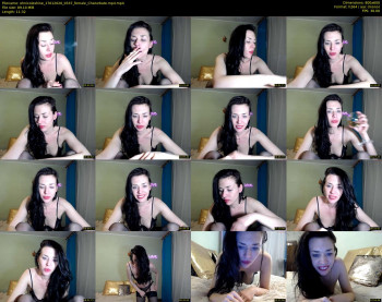 ohnicoleshine — 12 minute Chaturbate female cam show recording, 480p, Jan 17, 2020