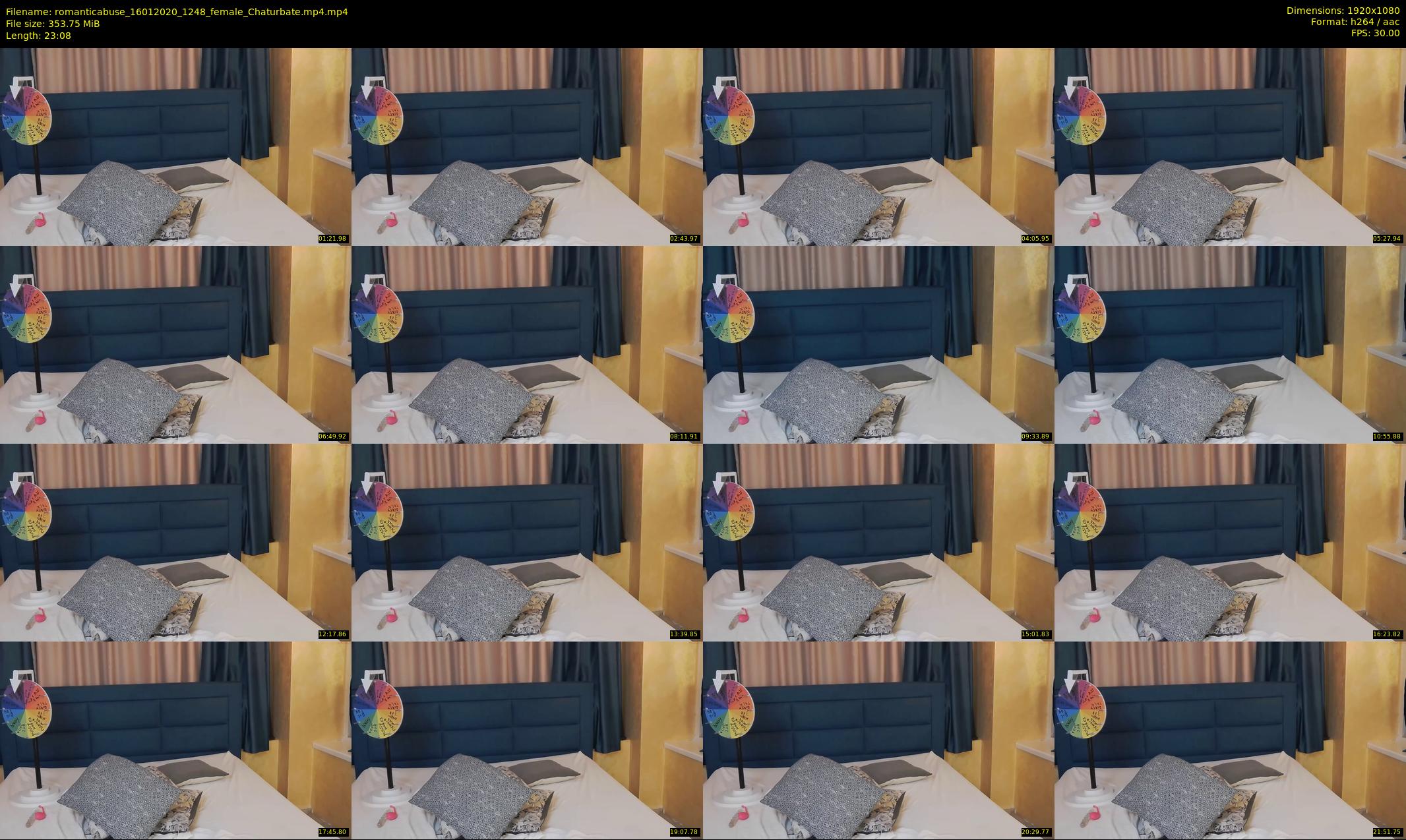 romanticabuse — 24 minute Chaturbate female cam show recording, 1080p, Jan 16, 2020