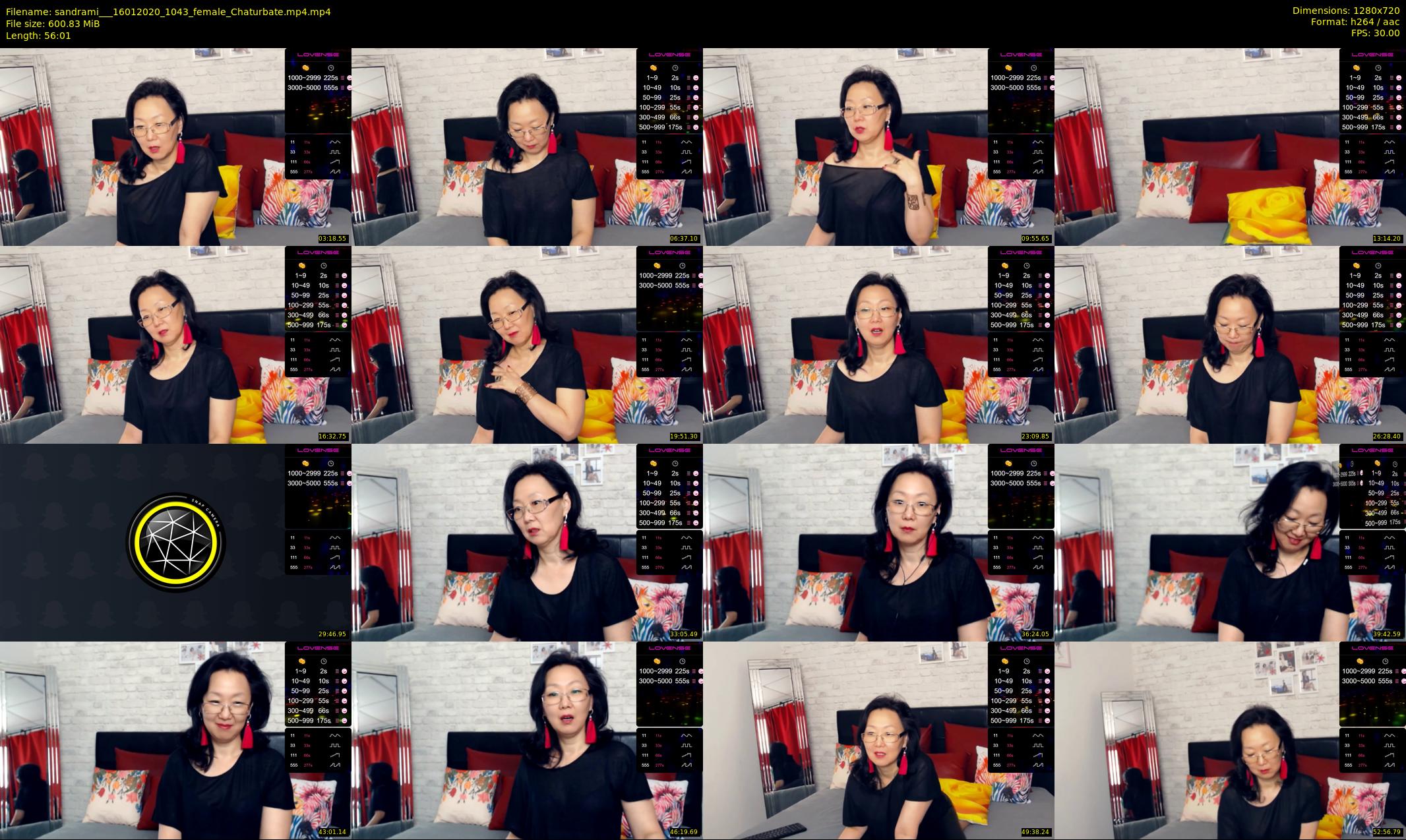 sandrami__ — 57 minute Chaturbate female cam show recording, 720p, Jan 16, 2020