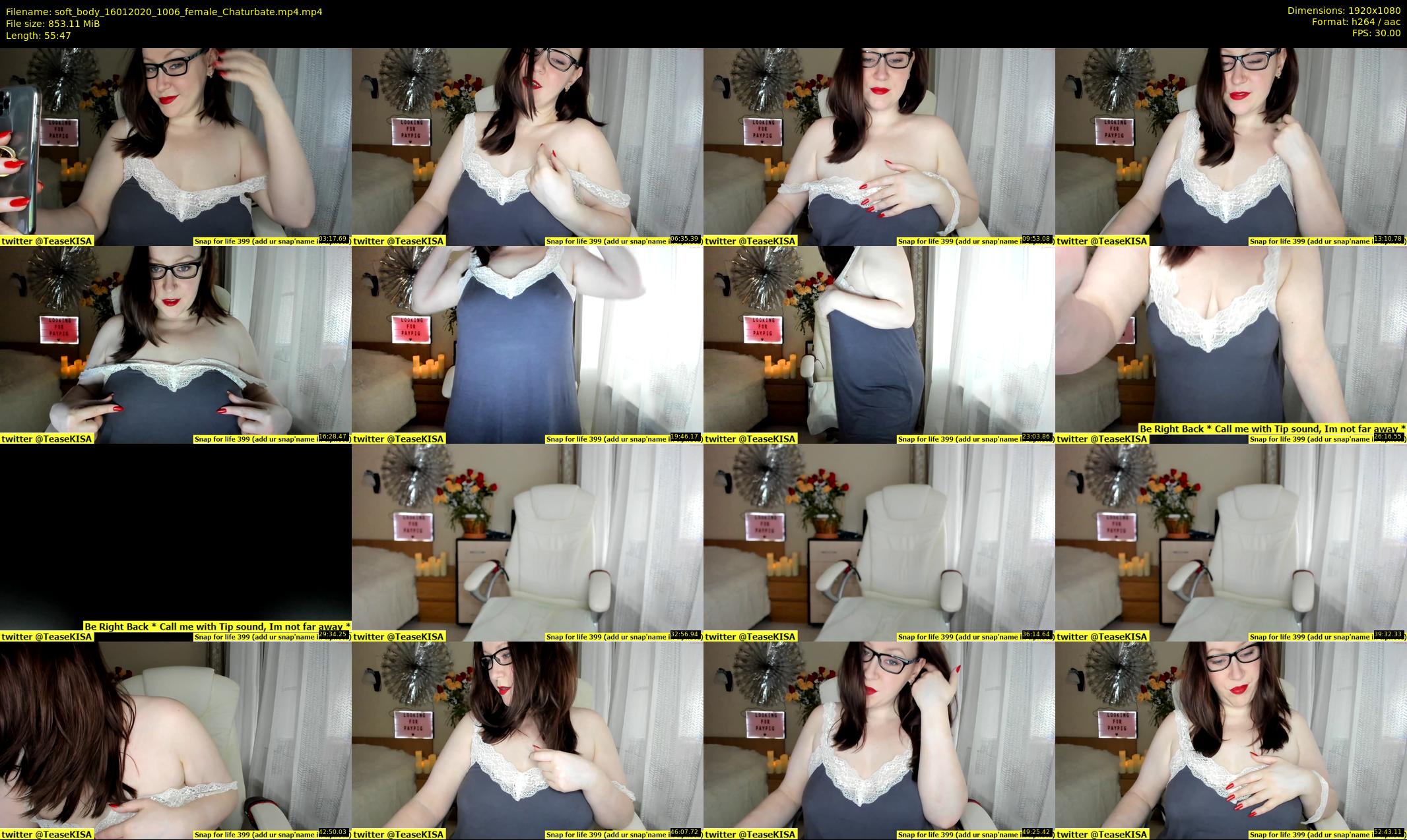 soft_body — 56 minute Chaturbate female cam show recording, 1080p, Jan 16, 2020