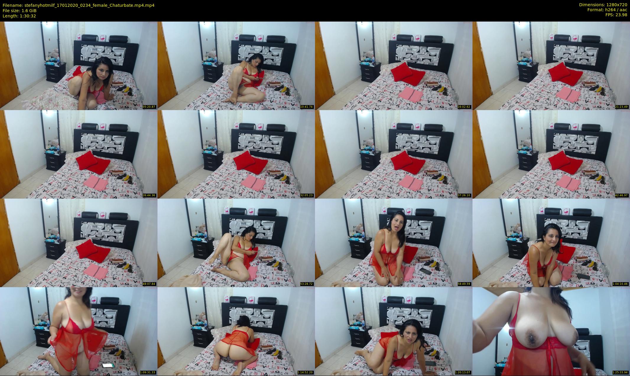 stefanyhotmilf — 91 minute Chaturbate female cam show recording, 720p, Jan 17, 2020