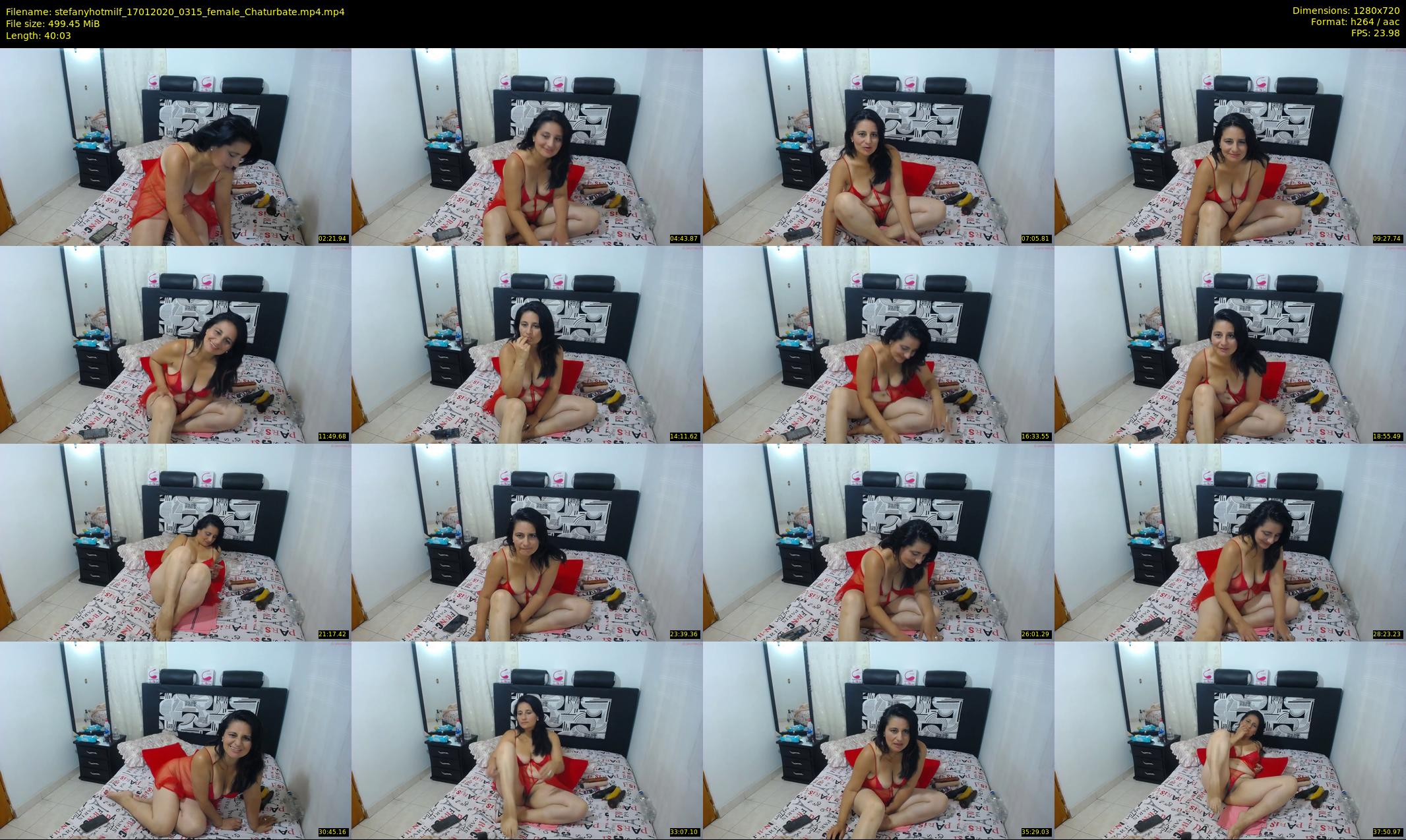 stefanyhotmilf — 41 minute Chaturbate female cam show recording, 720p, Jan 17, 2020