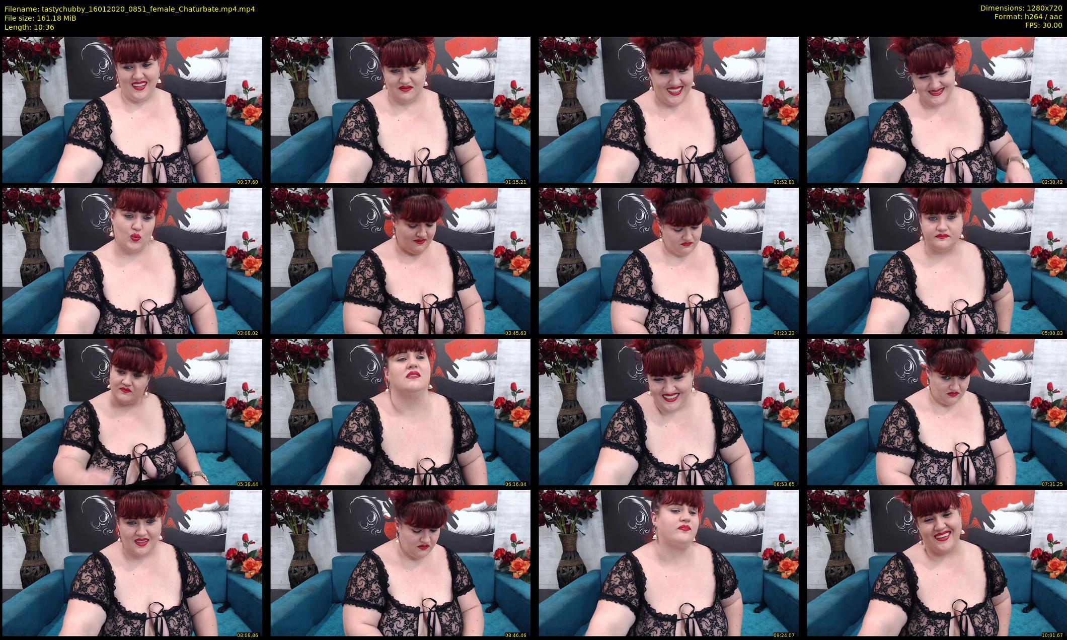 tastychubby — 11 minute Chaturbate female cam show recording, 720p, Jan 16, 2020