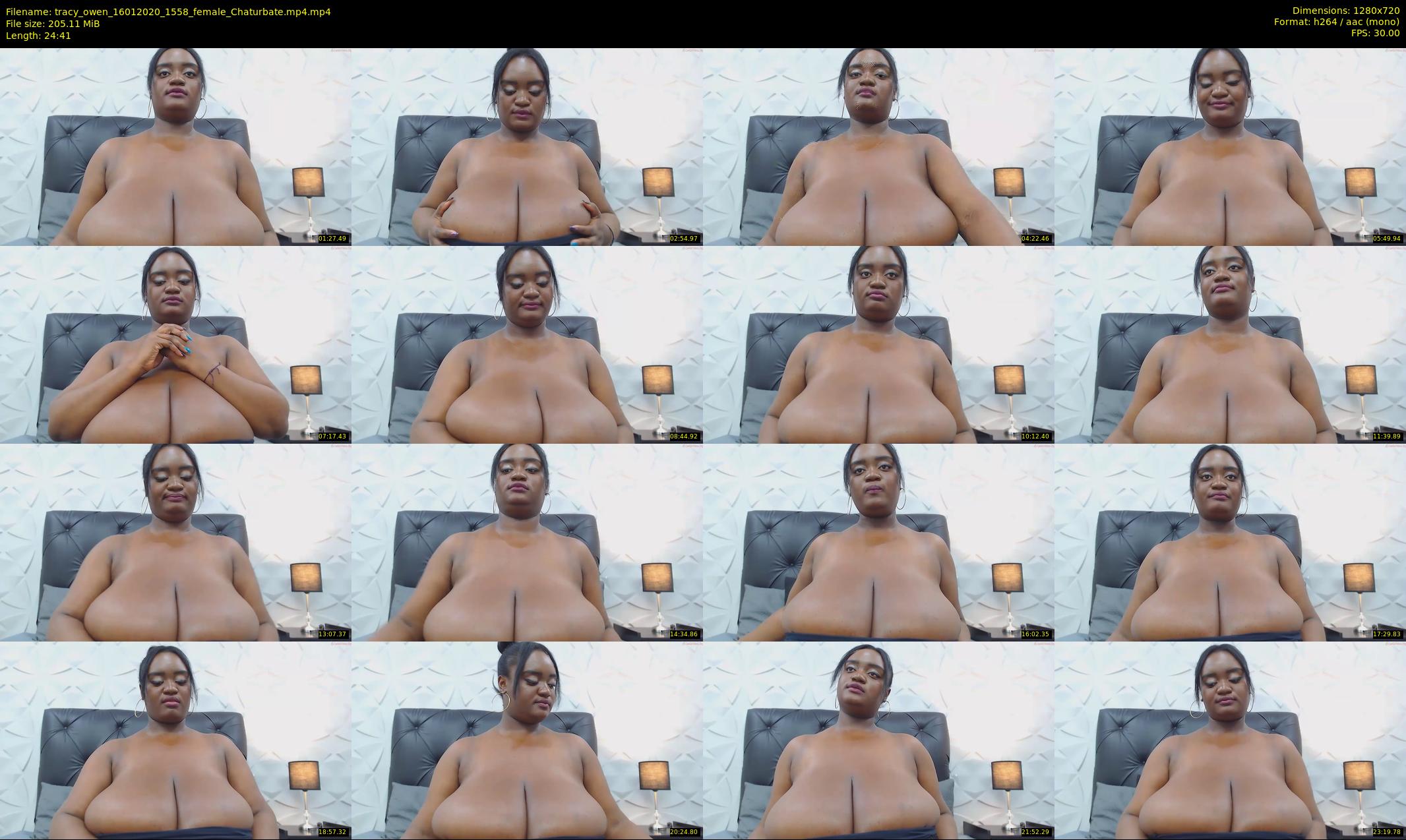 tracy_owen — 25 minute Chaturbate female cam show recording, 720p, Jan 16, 2020