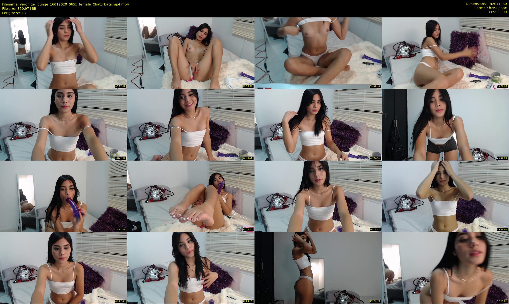 veroniqe_lounge — 56 minute Chaturbate couple cam show recording, 1080p, Jan 16, 2020