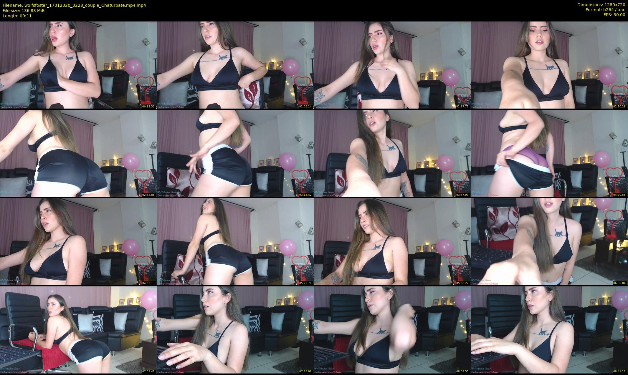 wolfsfoster — 10 minute Chaturbate couple cam show recording, 720p, Jan 17, 2020