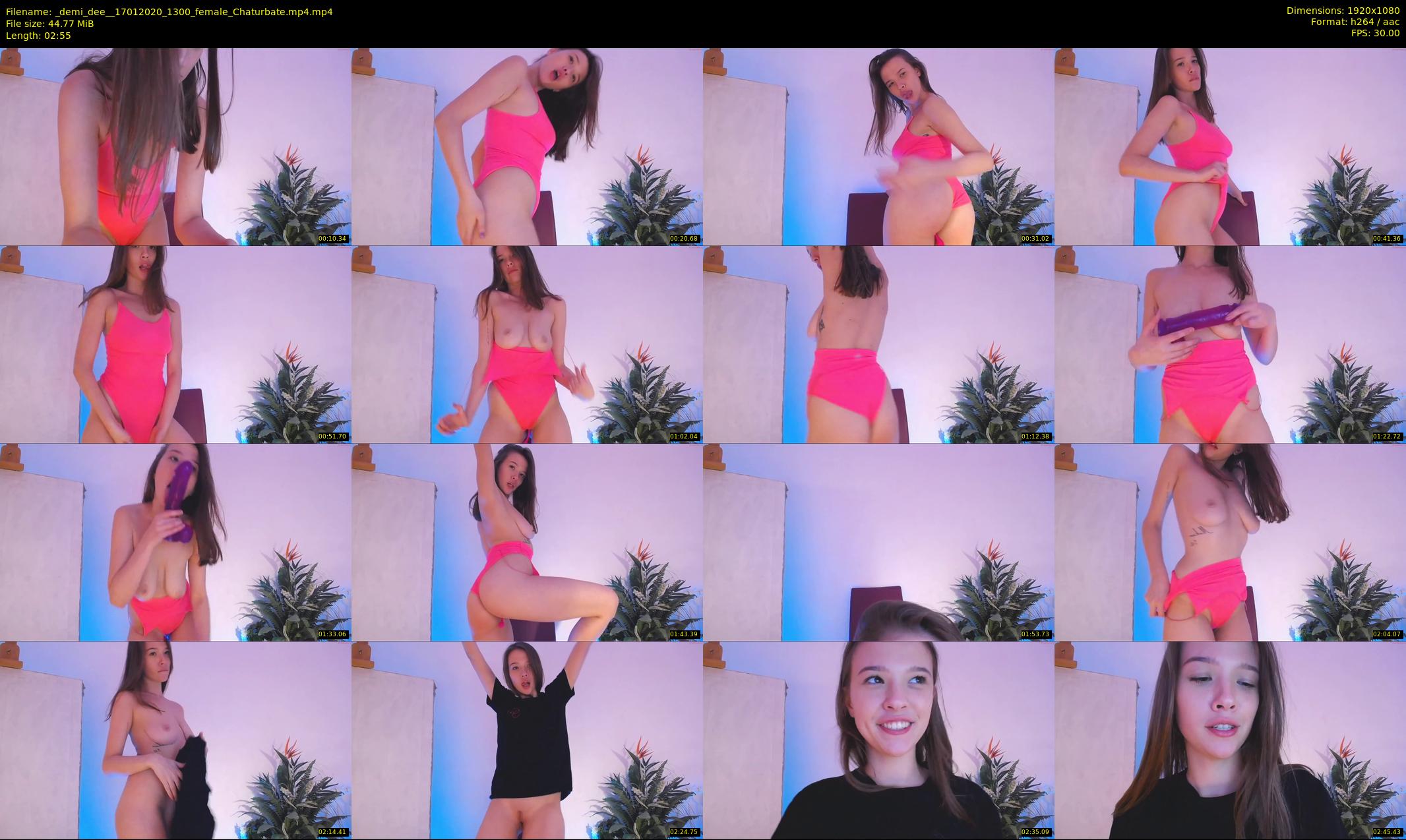_demi_dee_ — 3 minute Chaturbate female cam show recording, 1080p, Jan 17, 2020
