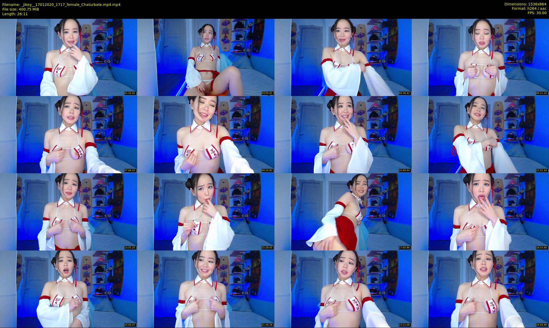 _jikey_ — 27 minute Chaturbate female cam show recording, 720p, Jan 17, 2020
