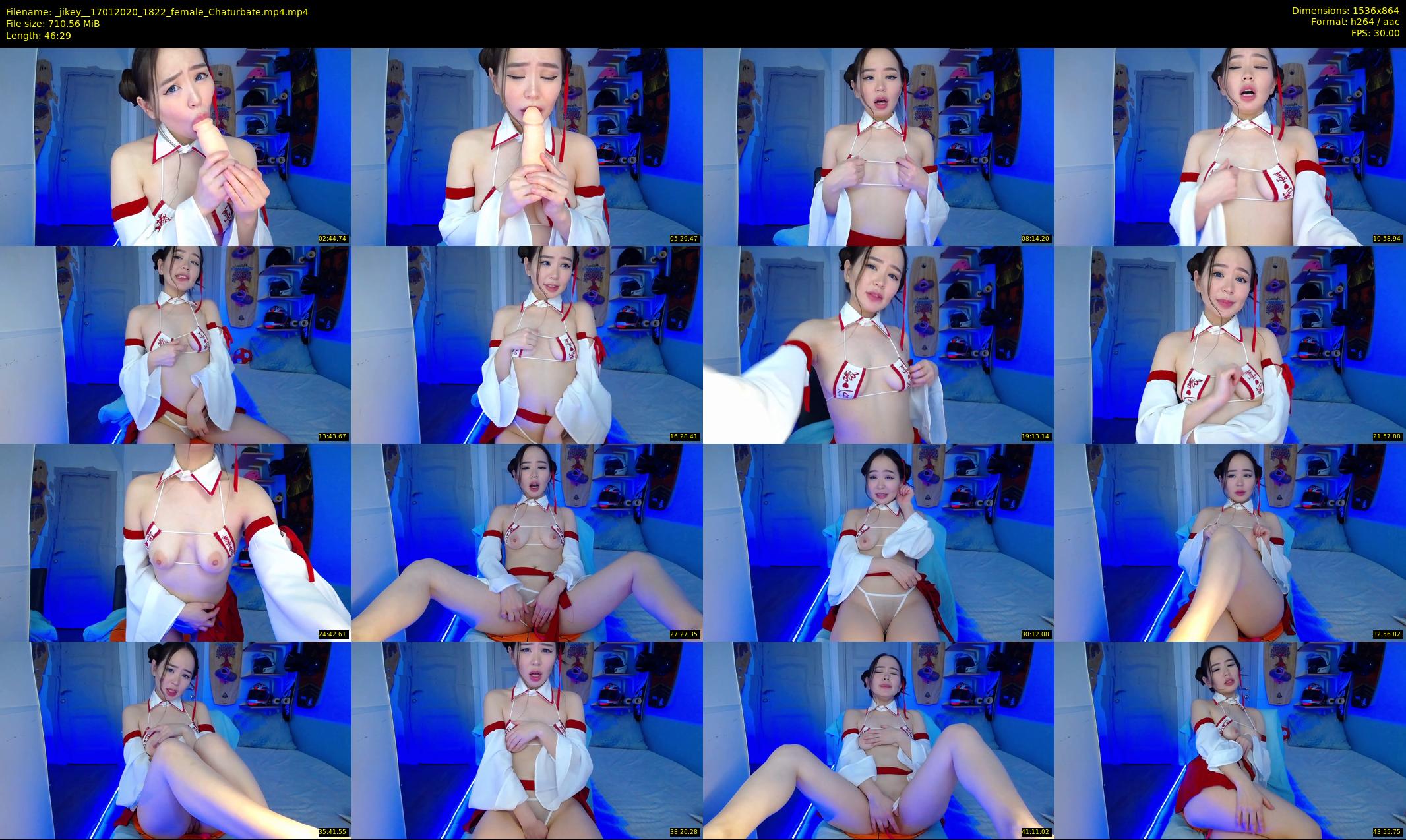_jikey_ — 47 minute Chaturbate female cam show recording, 720p, Jan 17, 2020