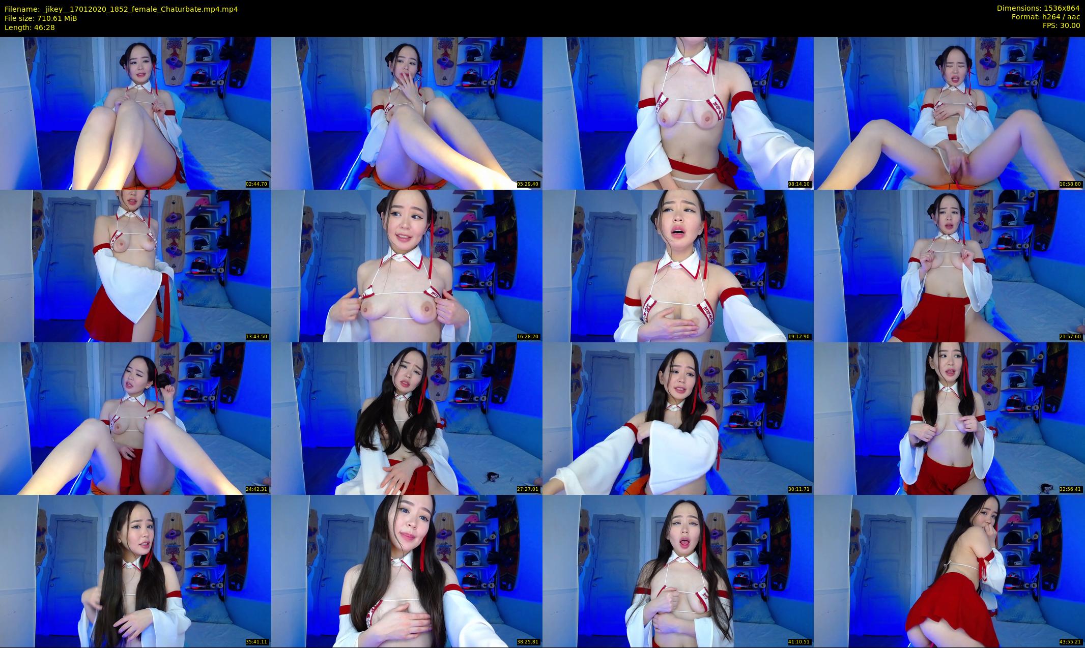 _jikey_ — 47 minute Chaturbate female cam show recording, 720p, Jan 17, 2020
