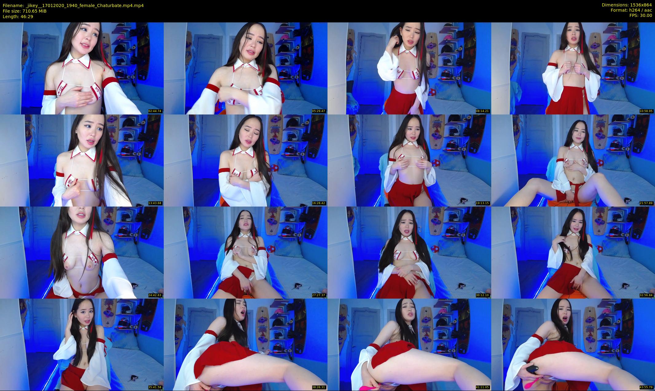_jikey_ — 47 minute Chaturbate female cam show recording, 720p, Jan 17, 2020