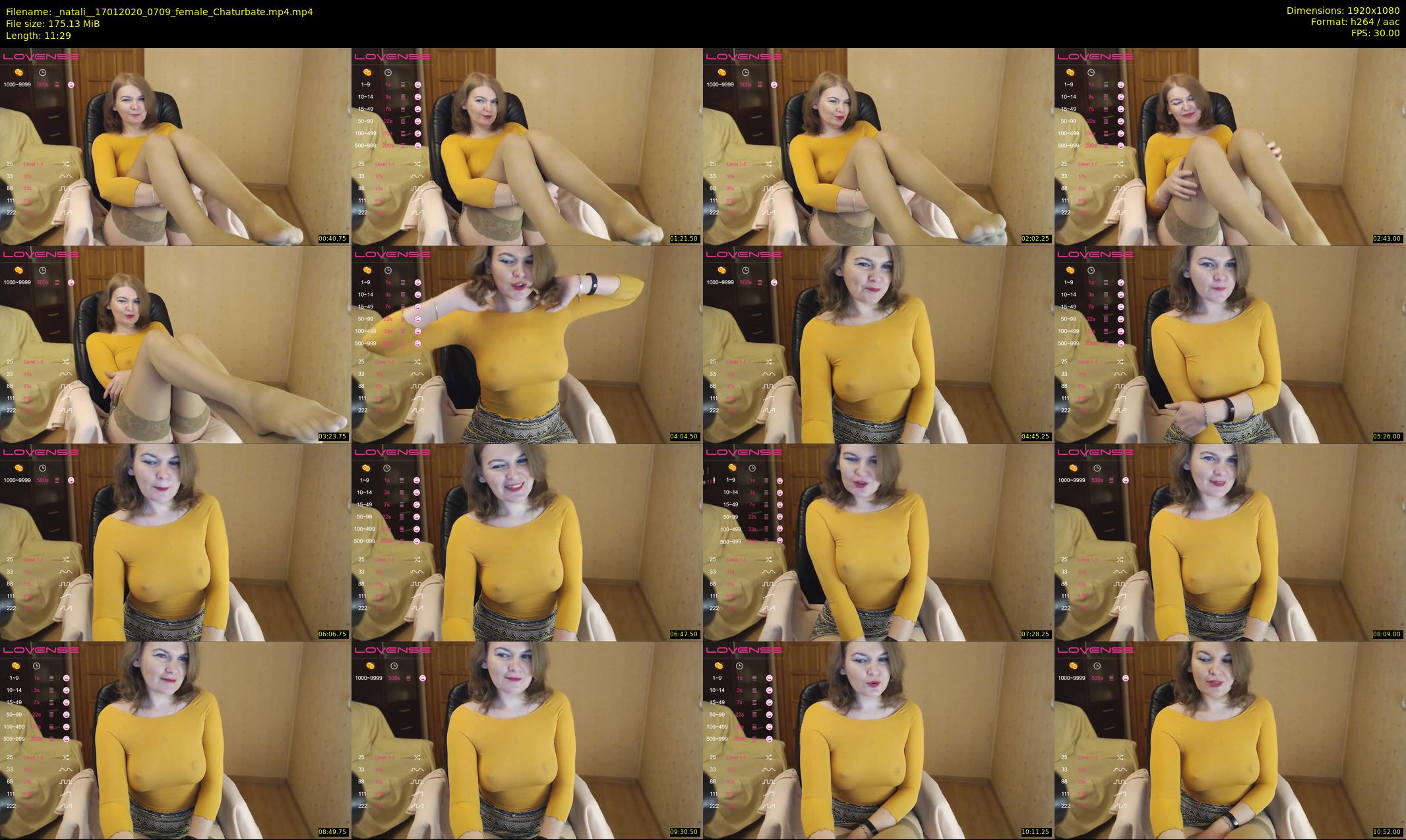 _natali_ — 12 minute Chaturbate female cam show recording, 1080p, Jan 17, 2020