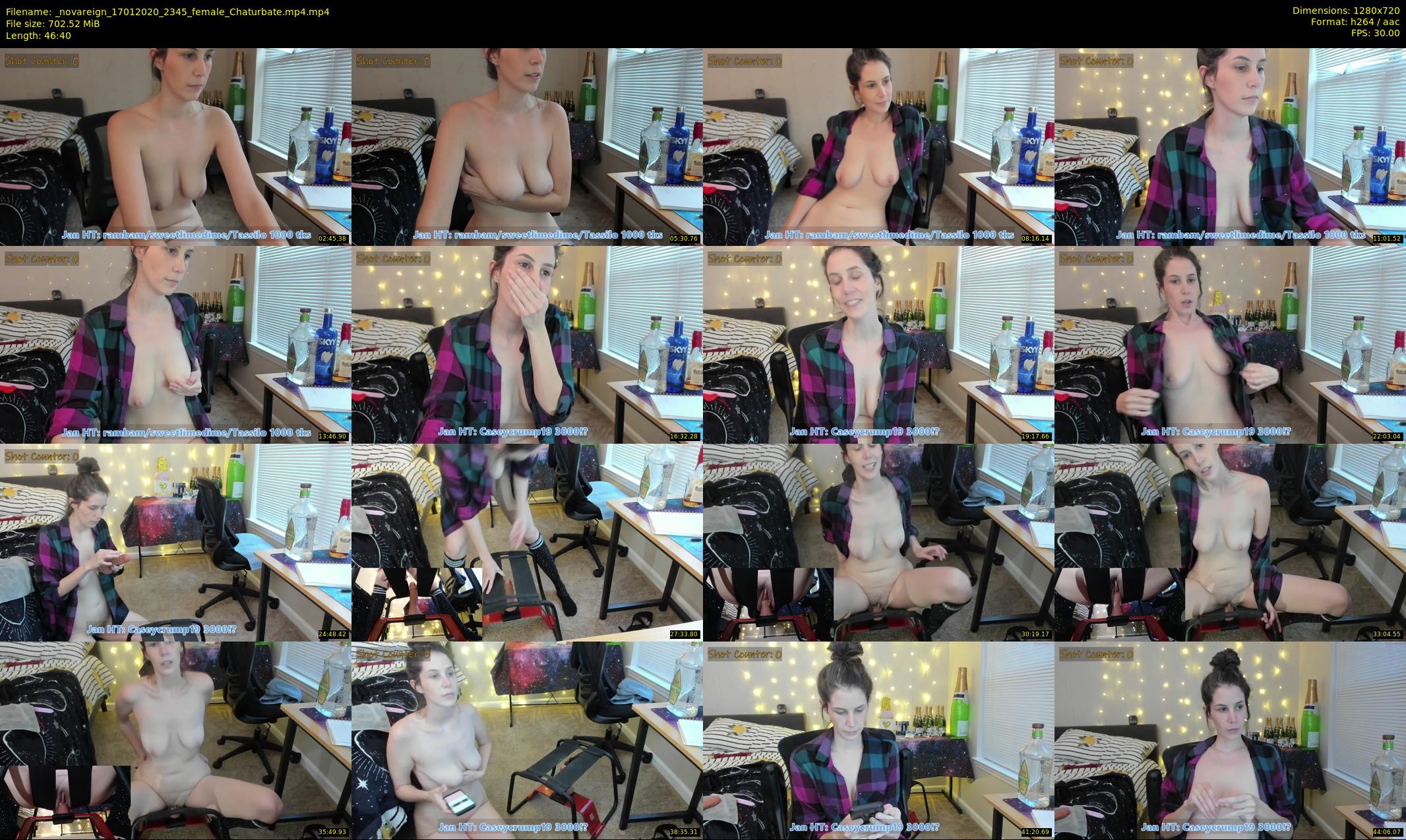 _novareign — 47 minute Chaturbate female cam show recording, 720p, Jan 17, 2020