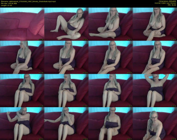 abbinatural — 22 minute Chaturbate female cam show recording, 480p, Jan 17, 2020