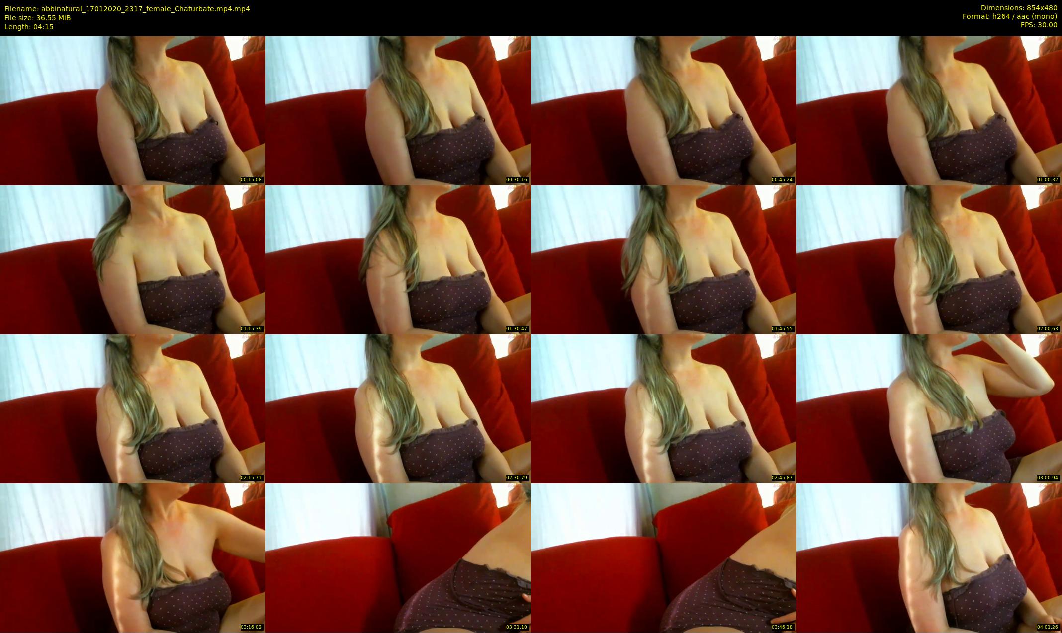 abbinatural — 5 minute Chaturbate female cam show recording, 480p, Jan 17, 2020