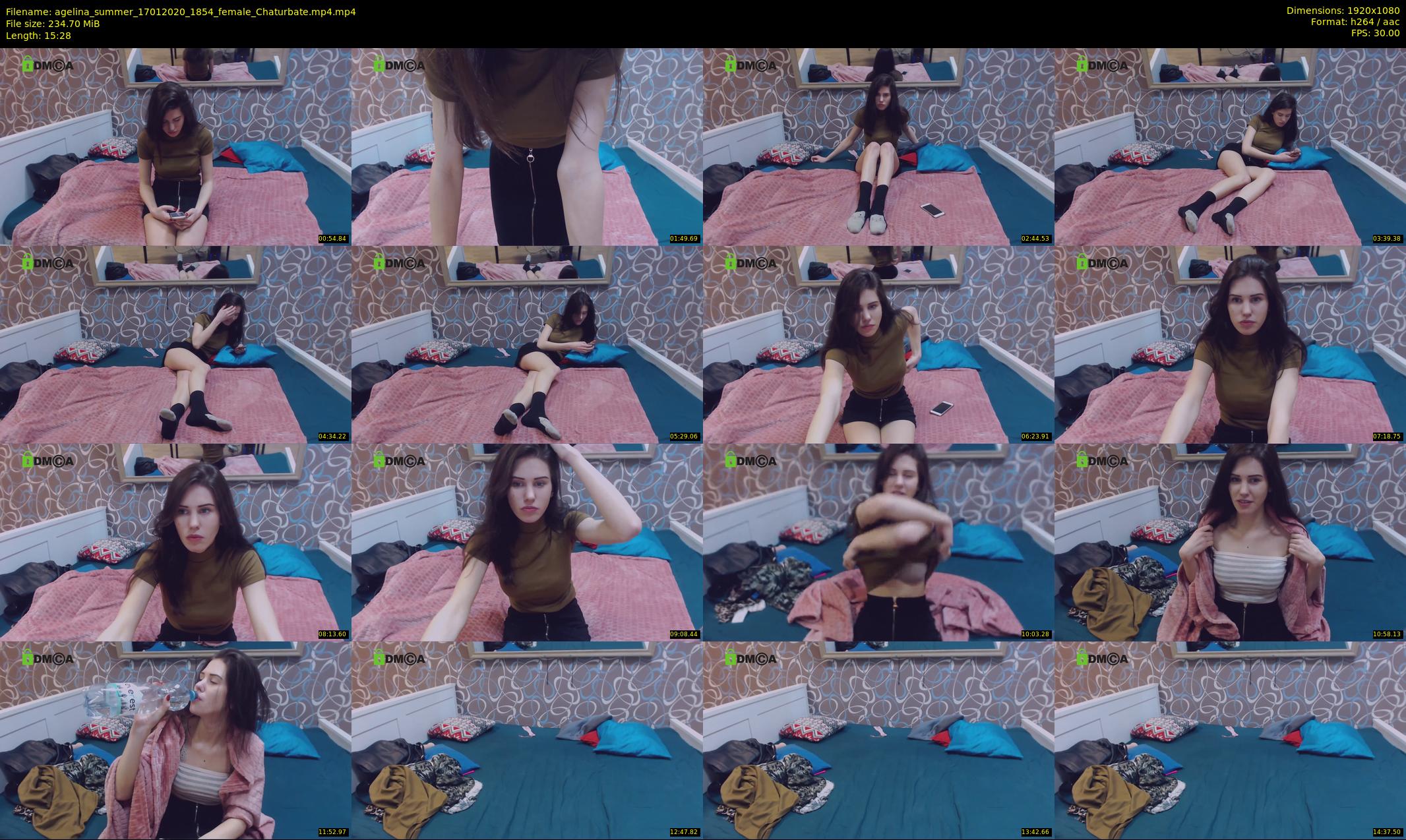 agelina_summer — 16 minute Chaturbate female cam show recording, 1080p, Jan 17, 2020