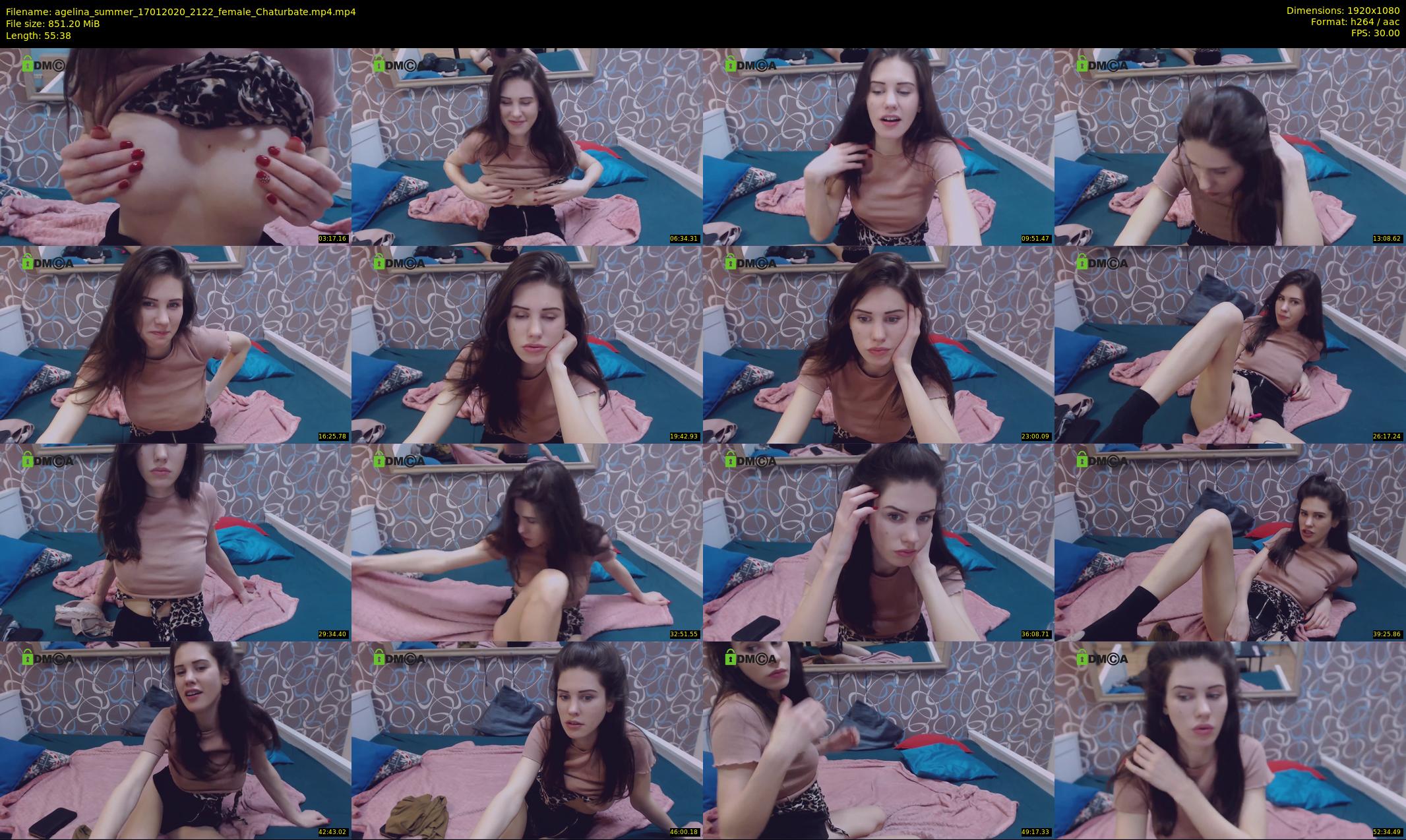agelina_summer — 56 minute Chaturbate female cam show recording, 1080p, Jan 17, 2020