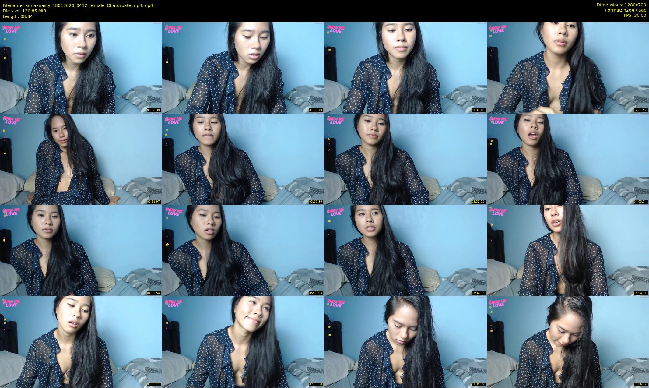 annaxnasty — 9 minute Chaturbate female cam show recording, 720p, Jan 18, 2020