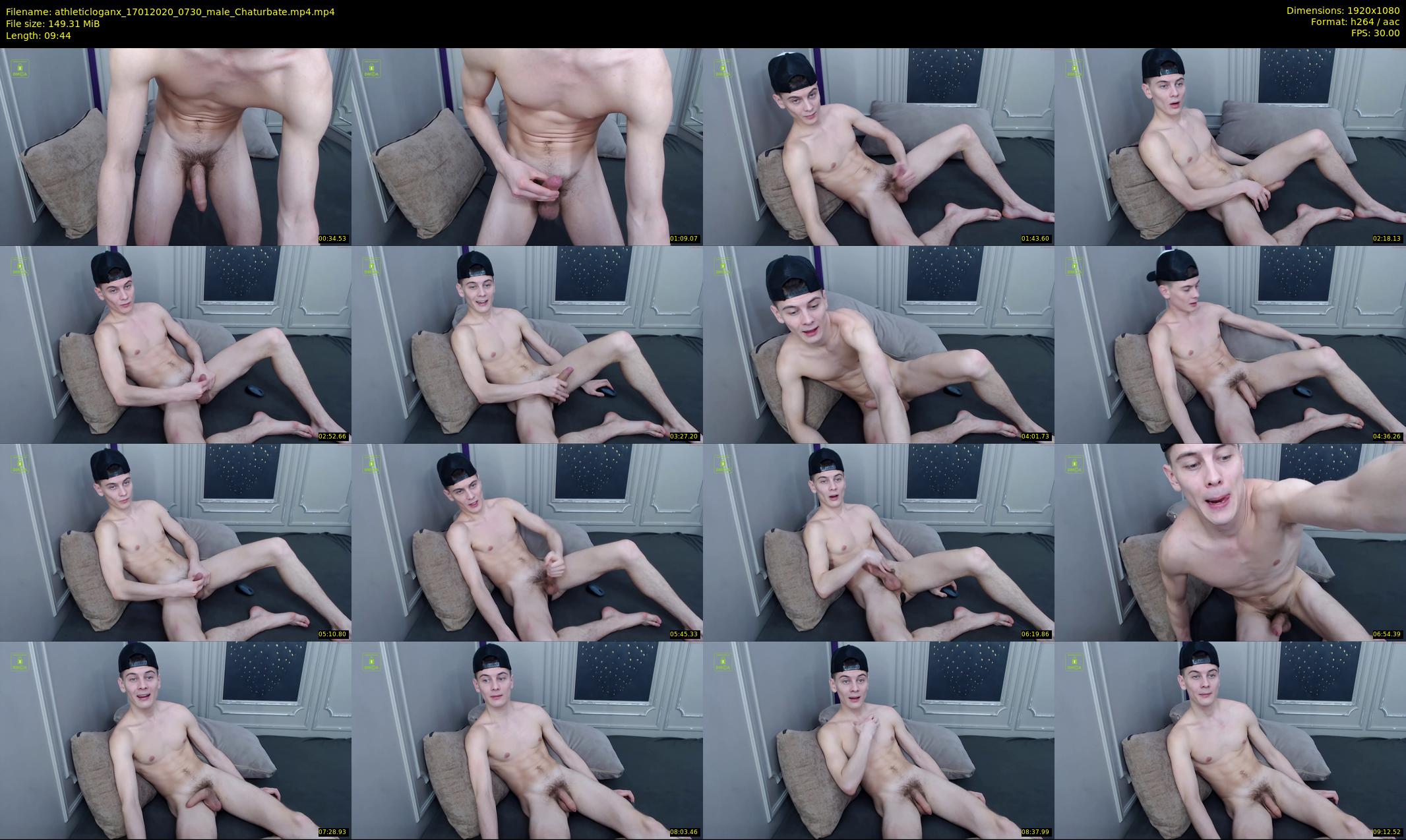 athleticloganx — 10 minute Chaturbate male cam show recording, 1080p, Jan 17, 2020