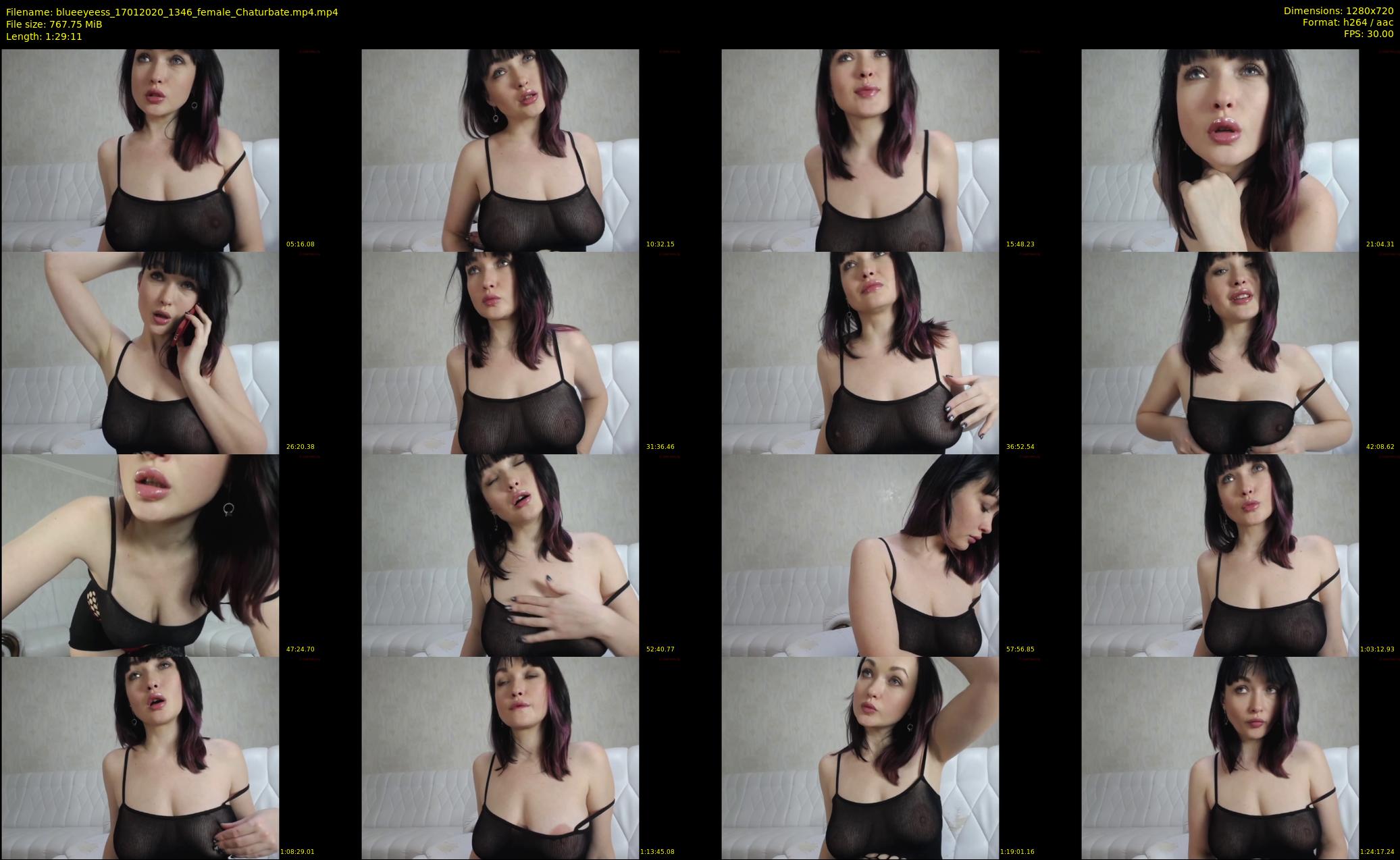 blueeyeess — 90 minute Chaturbate female cam show recording, 720p, Jan 17, 2020