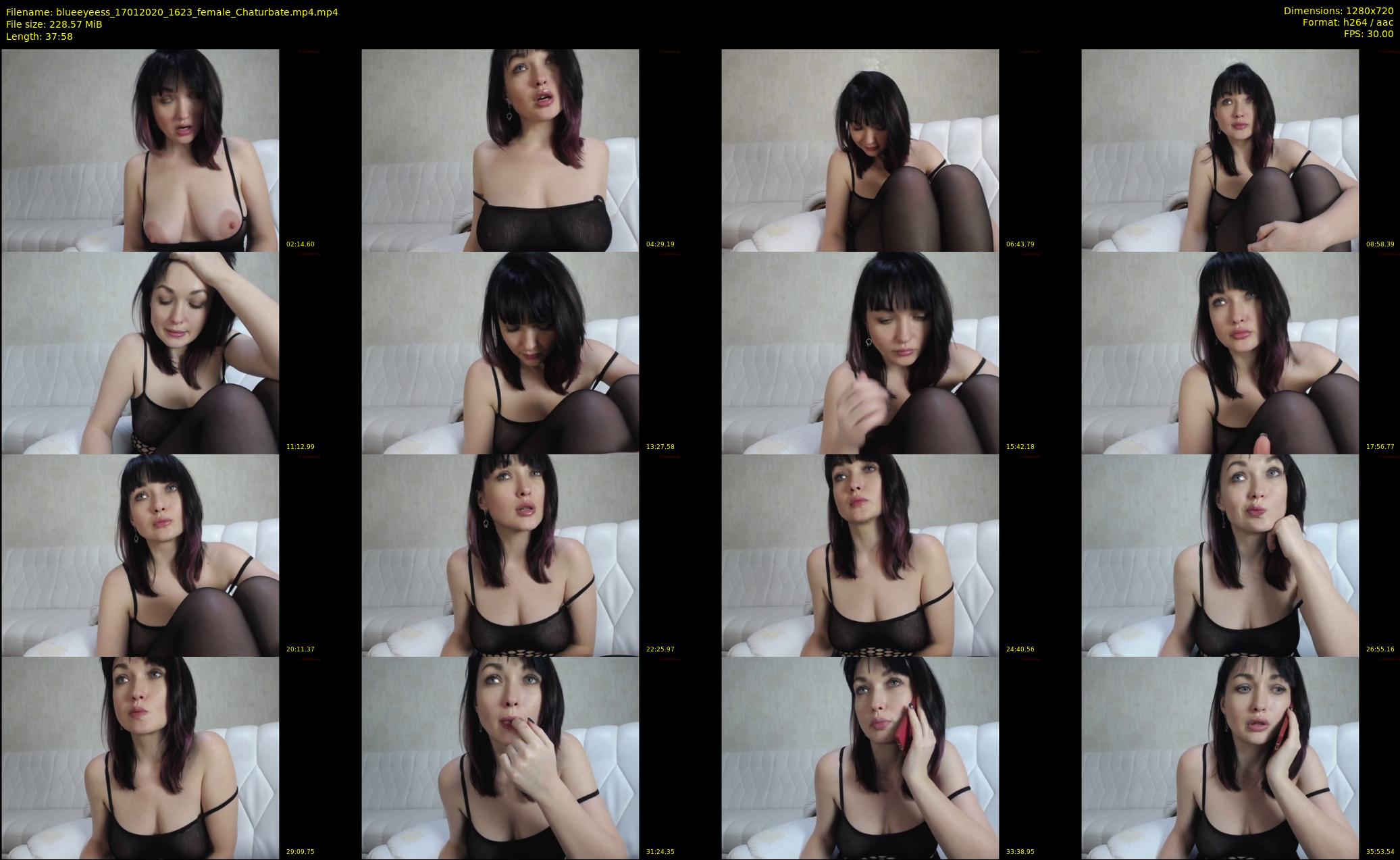 blueeyeess — 38 minute Chaturbate female cam show recording, 720p, Jan 17, 2020