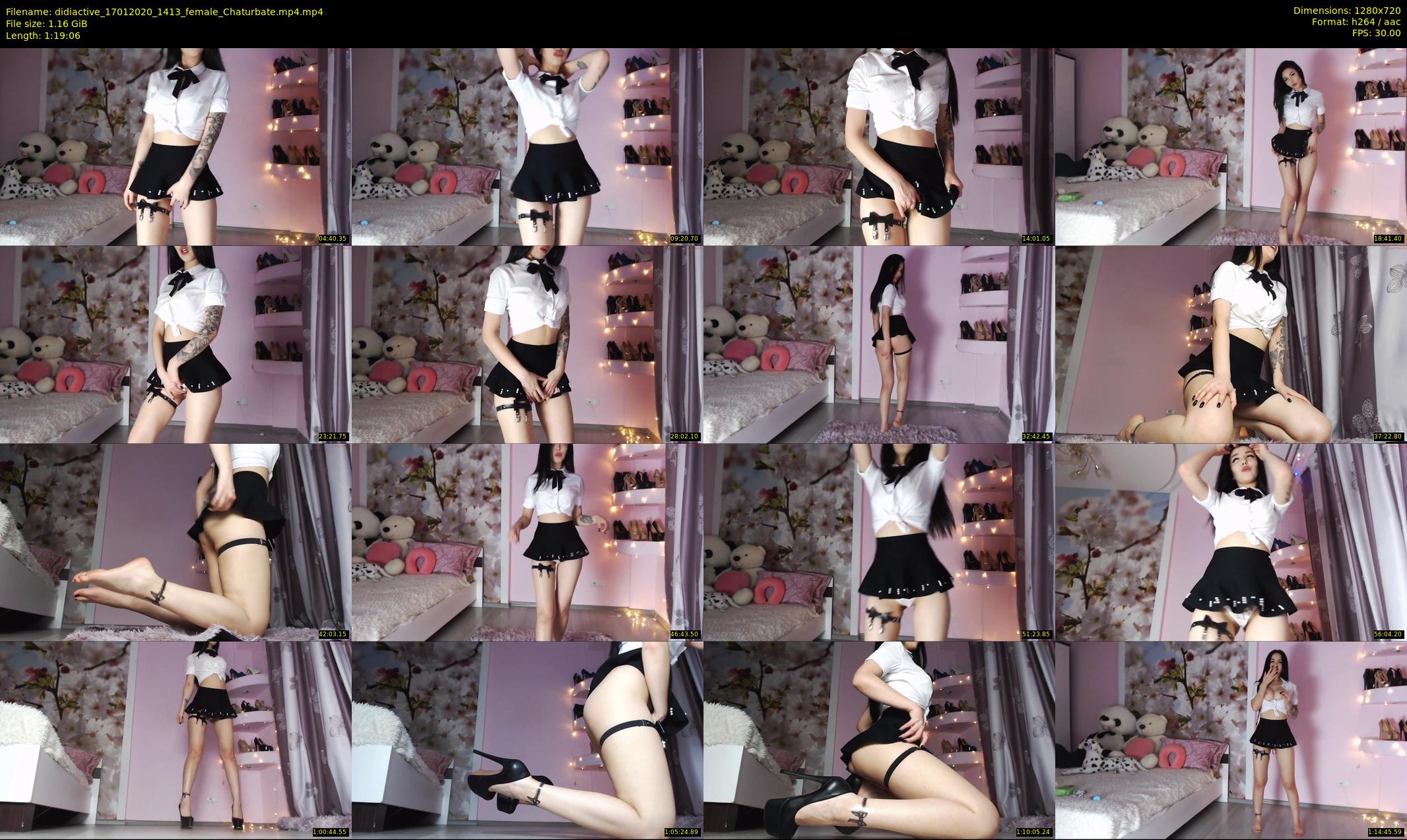 didiactive — 80 minute Chaturbate female cam show recording, 720p, Jan 17, 2020