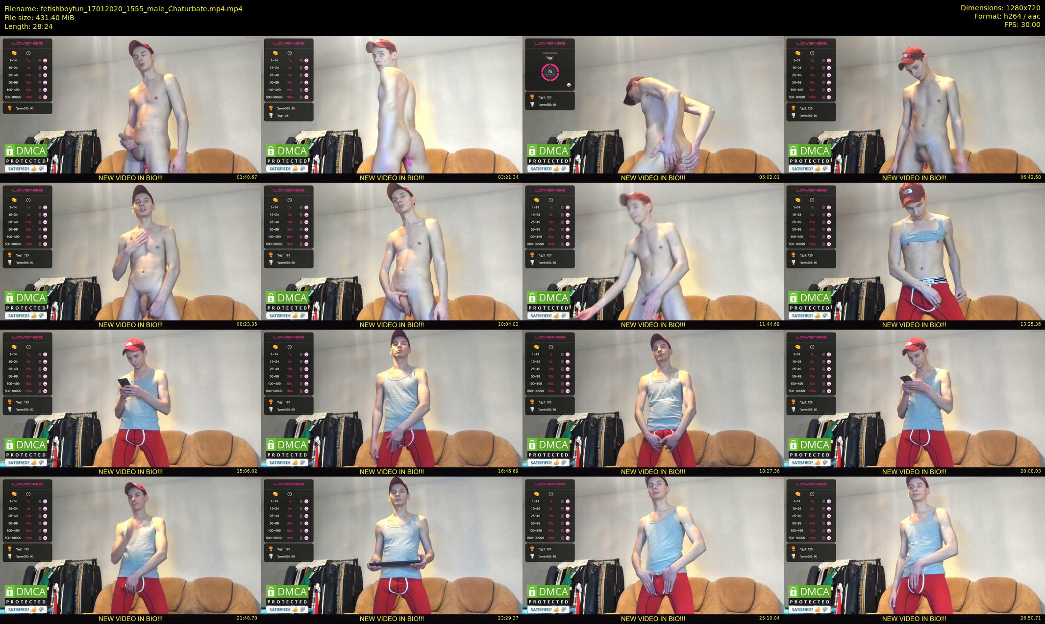 fetishboyfun — 29 minute Chaturbate male cam show recording, 720p, Jan 17, 2020