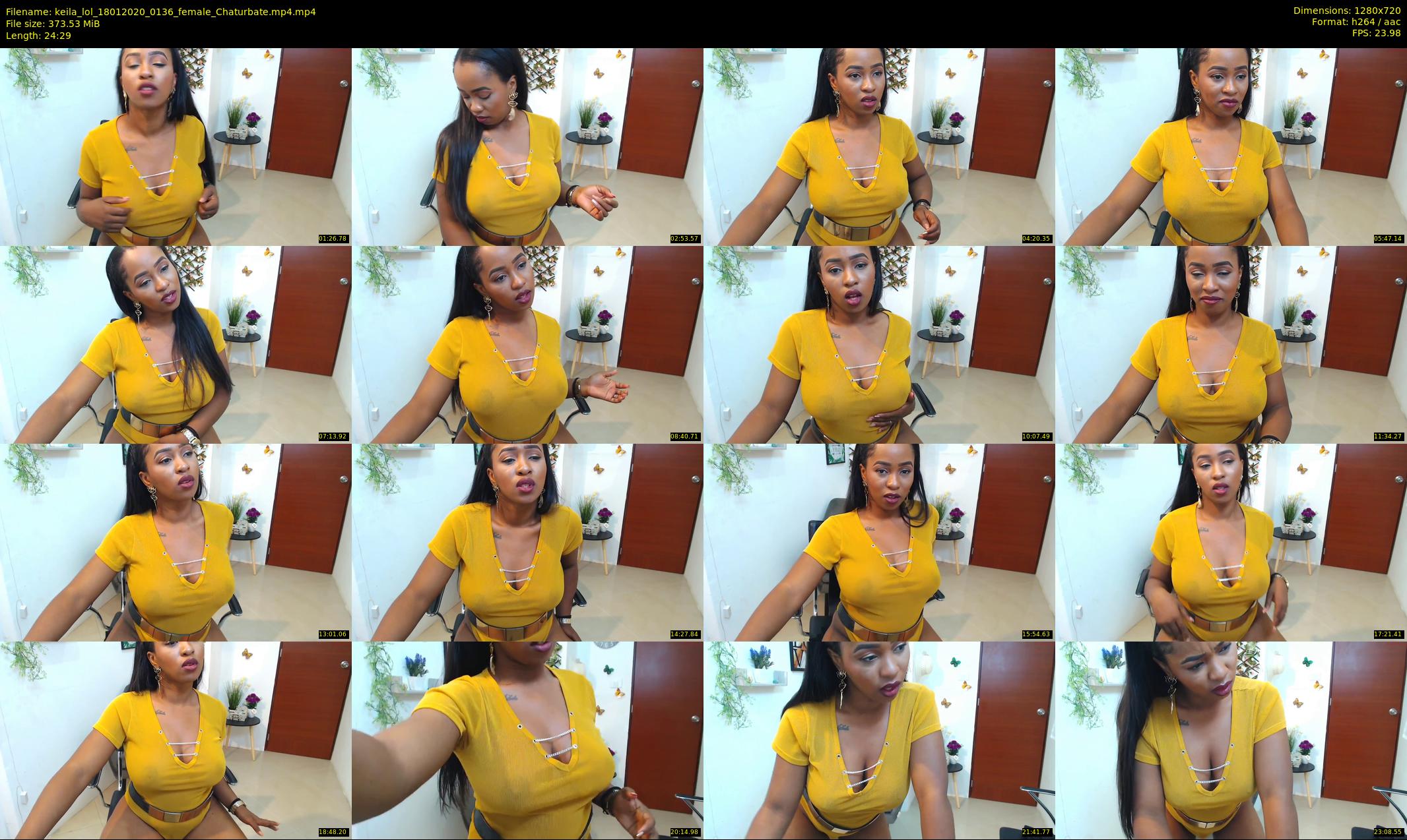keila_lol — 25 minute Chaturbate female cam show recording, 720p, Jan 18, 2020