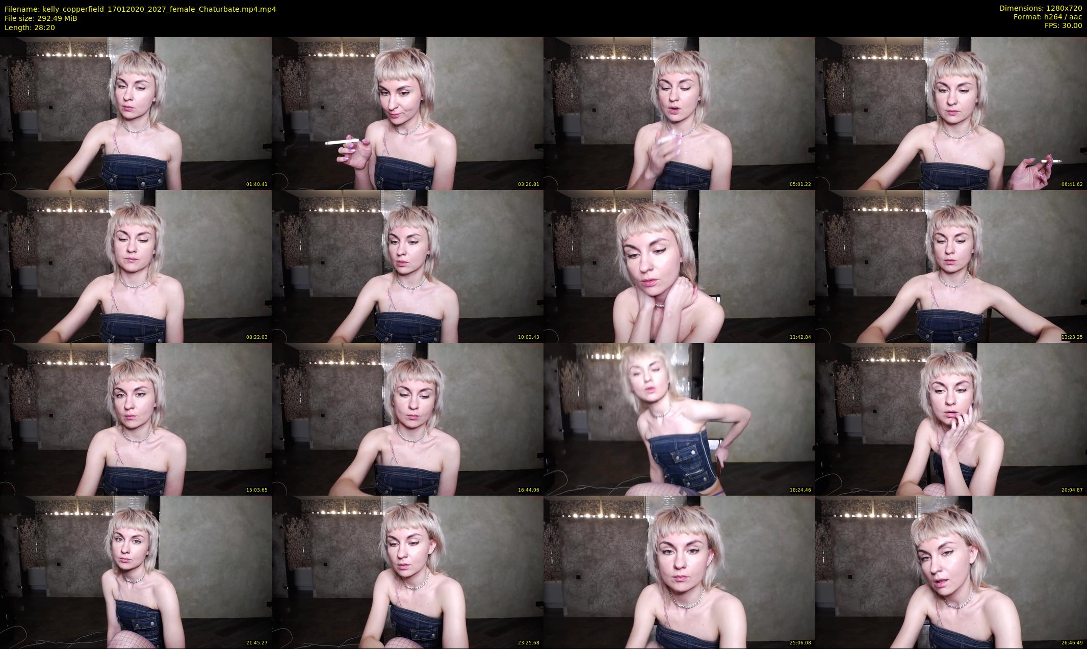 kelly_copperfield — 29 minute Chaturbate female cam show recording, 720p, Jan 17, 2020
