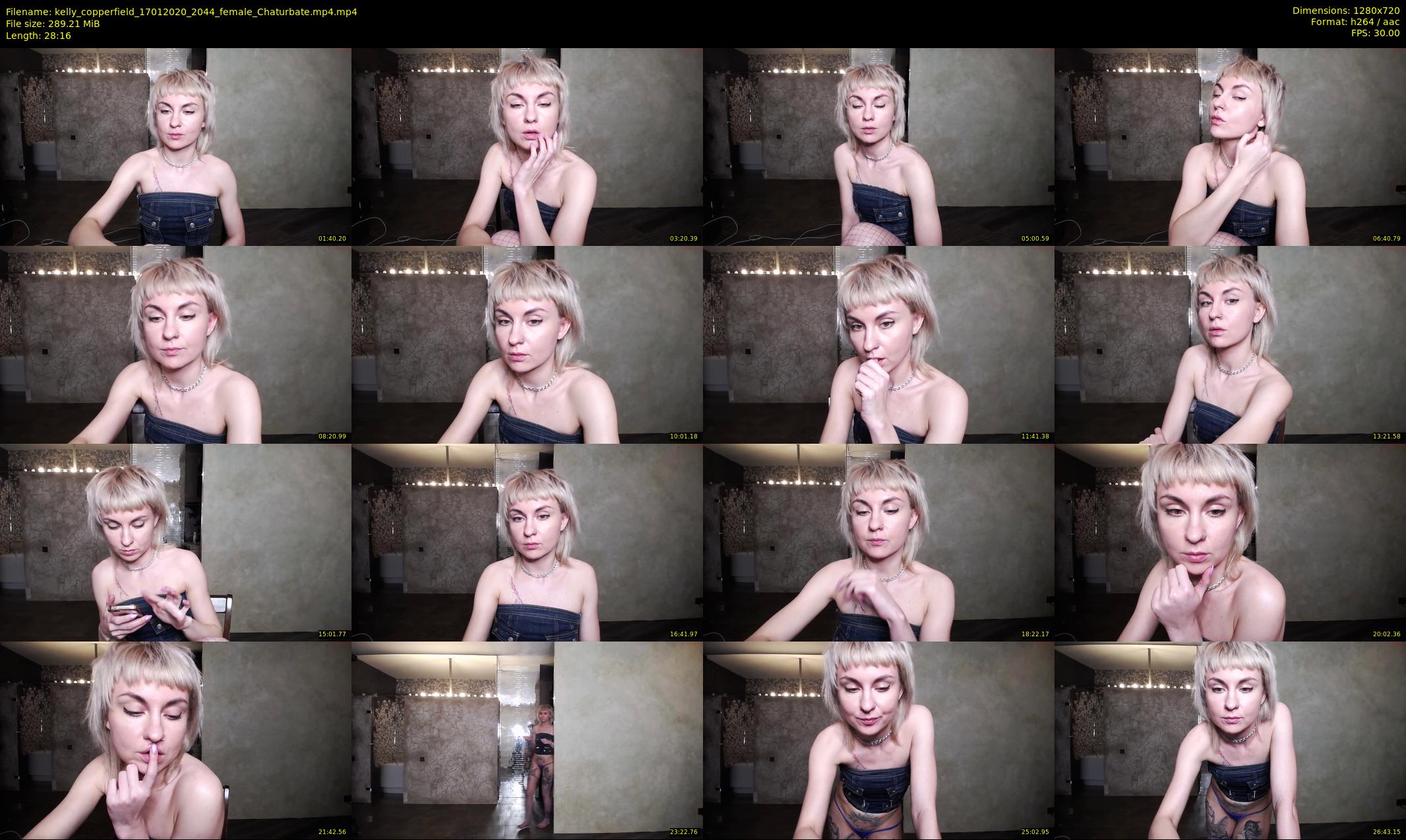 kelly_copperfield — 29 minute Chaturbate female cam show recording, 720p, Jan 17, 2020