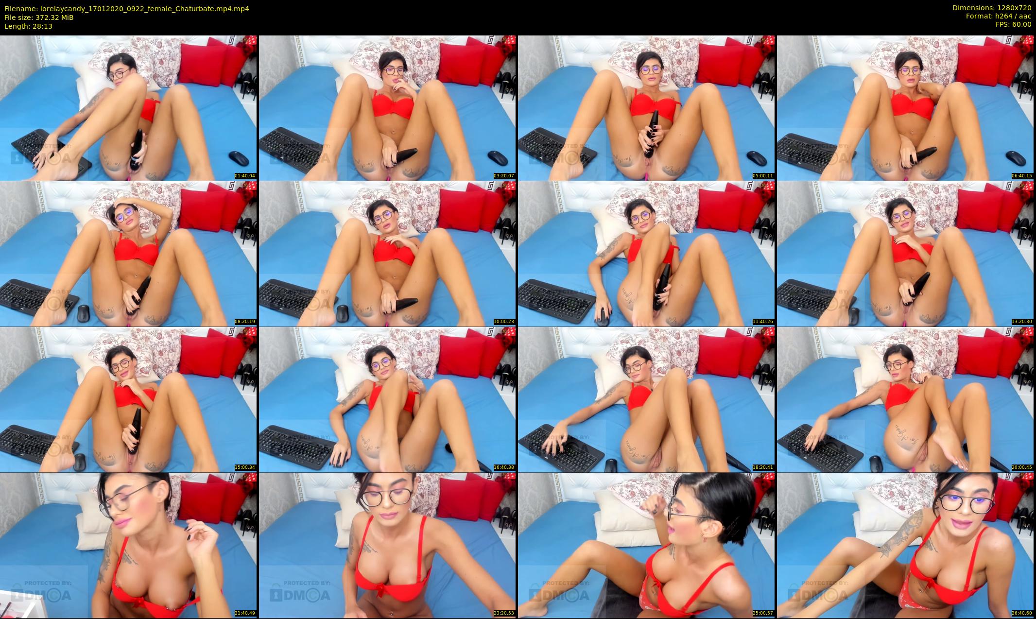 lorelaycandy — 29 minute Chaturbate female cam show recording, 720p, Jan 17, 2020