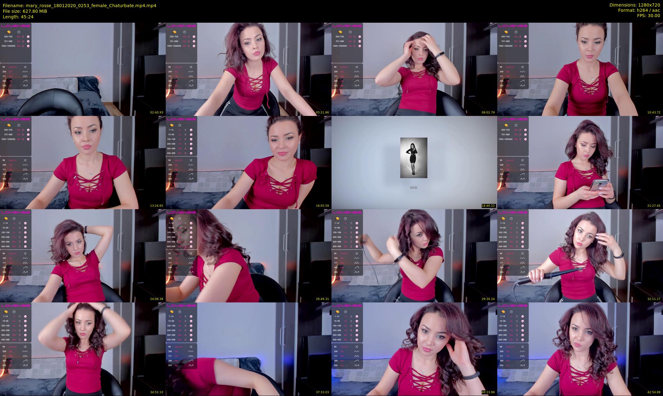 mary_rosse — 46 minute Chaturbate couple cam show recording, 720p, Jan 18, 2020