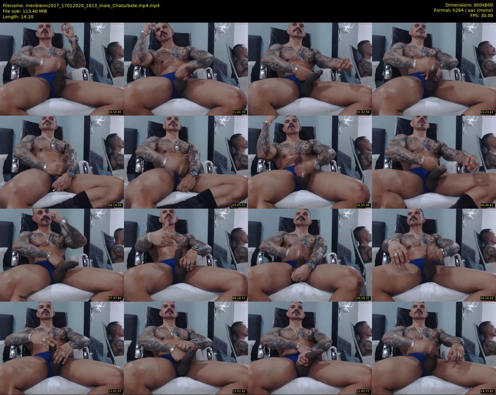 menbienn2017 — 15 minute Chaturbate male cam show recording, 480p, Jan 17, 2020