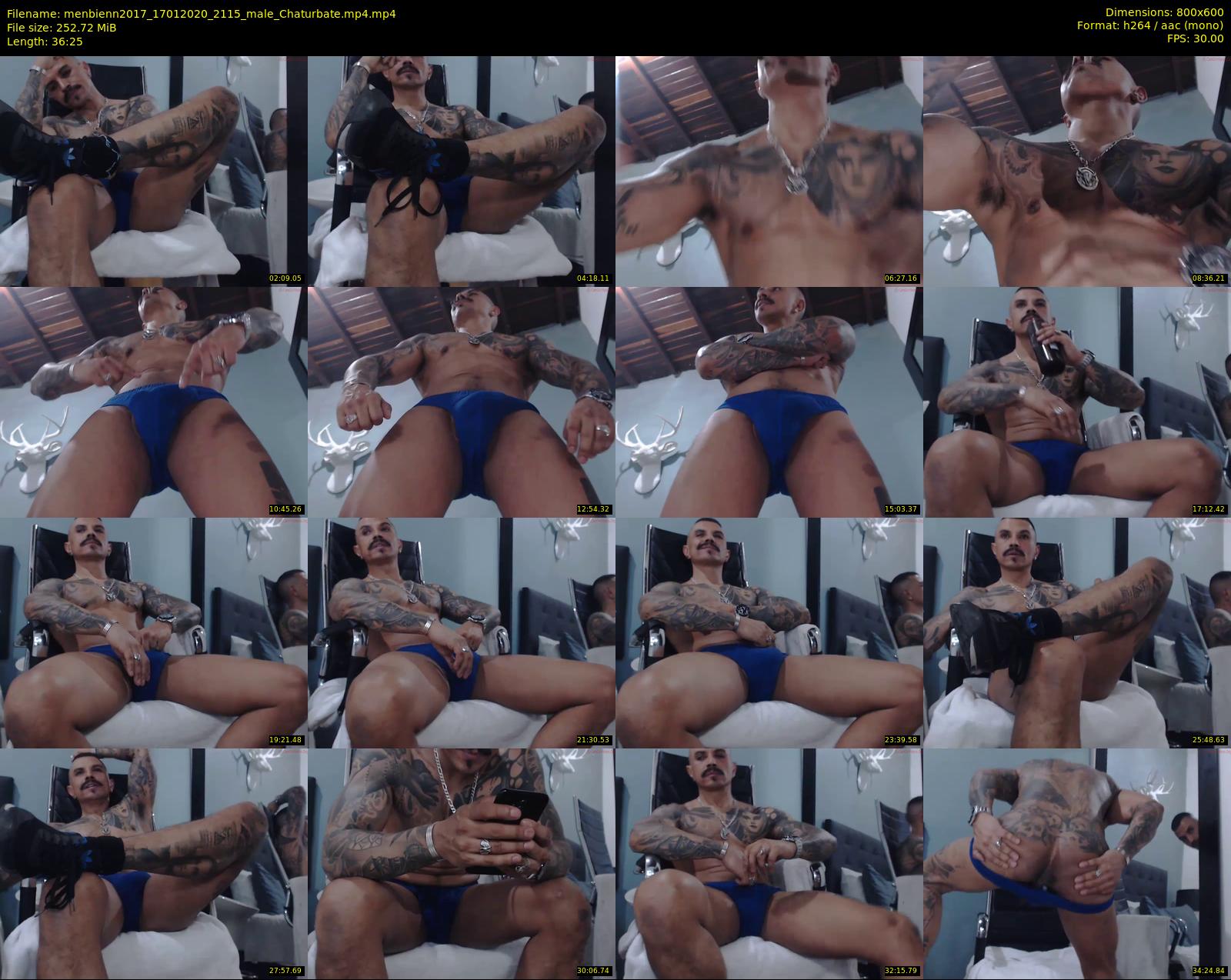 menbienn2017 — 37 minute Chaturbate male cam show recording, 480p, Jan 17, 2020