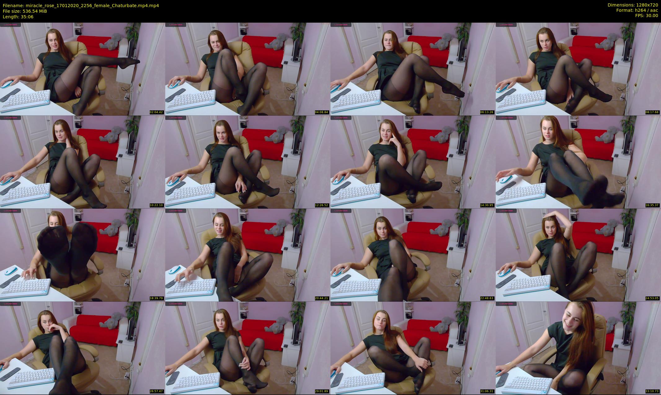 miracle_rose — 36 minute Chaturbate female cam show recording, 720p, Jan 17, 2020