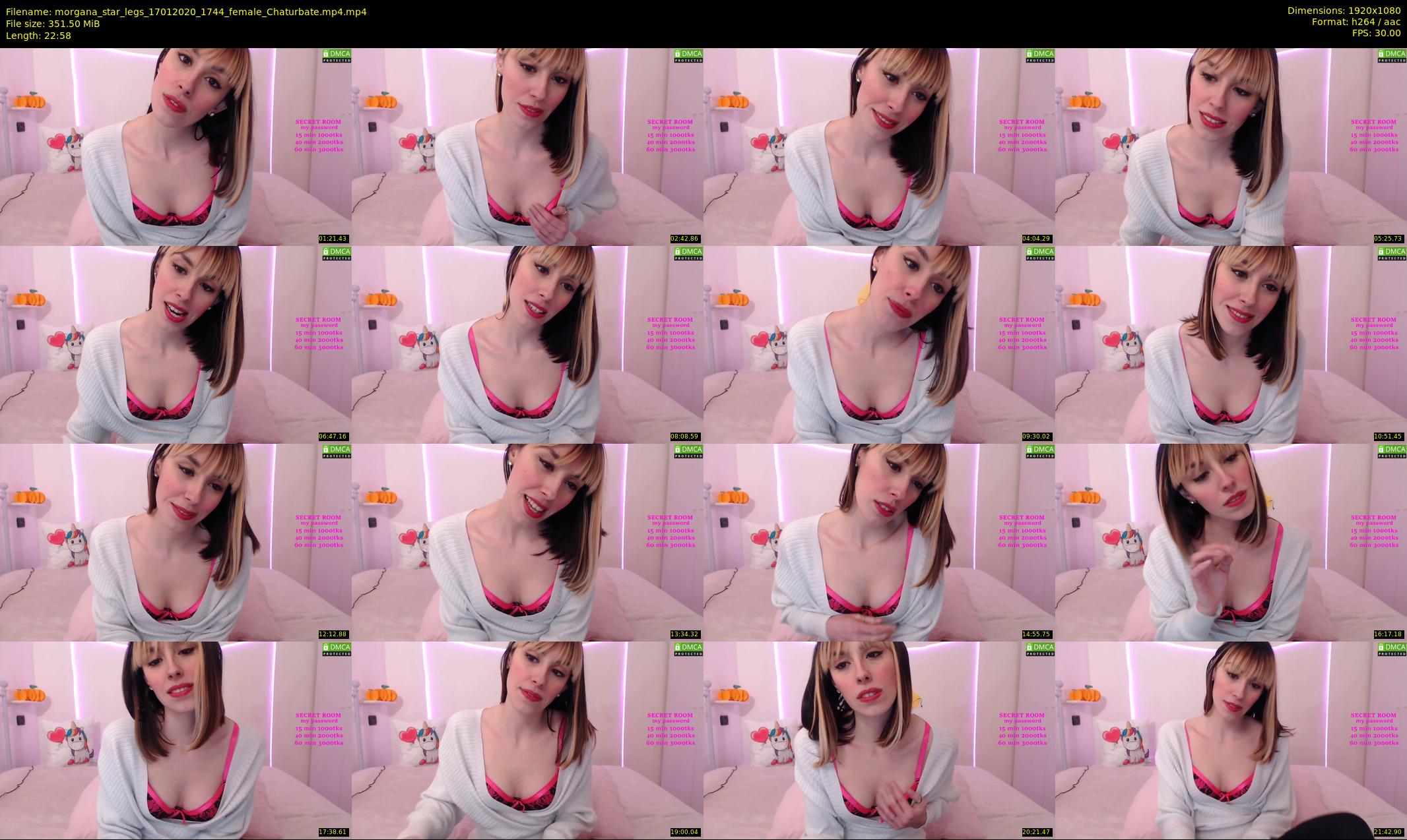 morgana_star_legs — 23 minute Chaturbate female cam show recording, 1080p, Jan 17, 2020