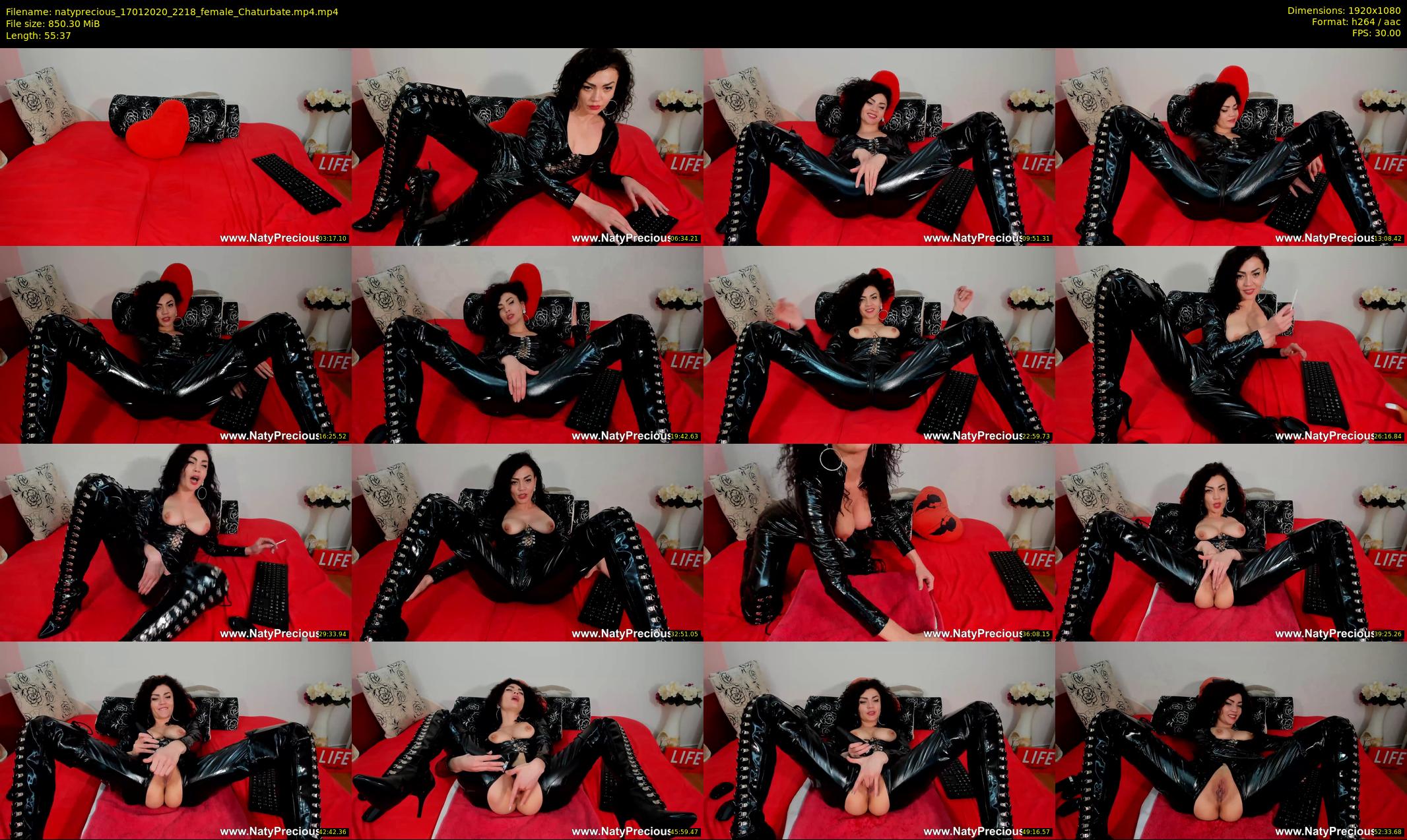 natyprecious — 56 minute Chaturbate female cam show recording, 1080p, Jan 17, 2020