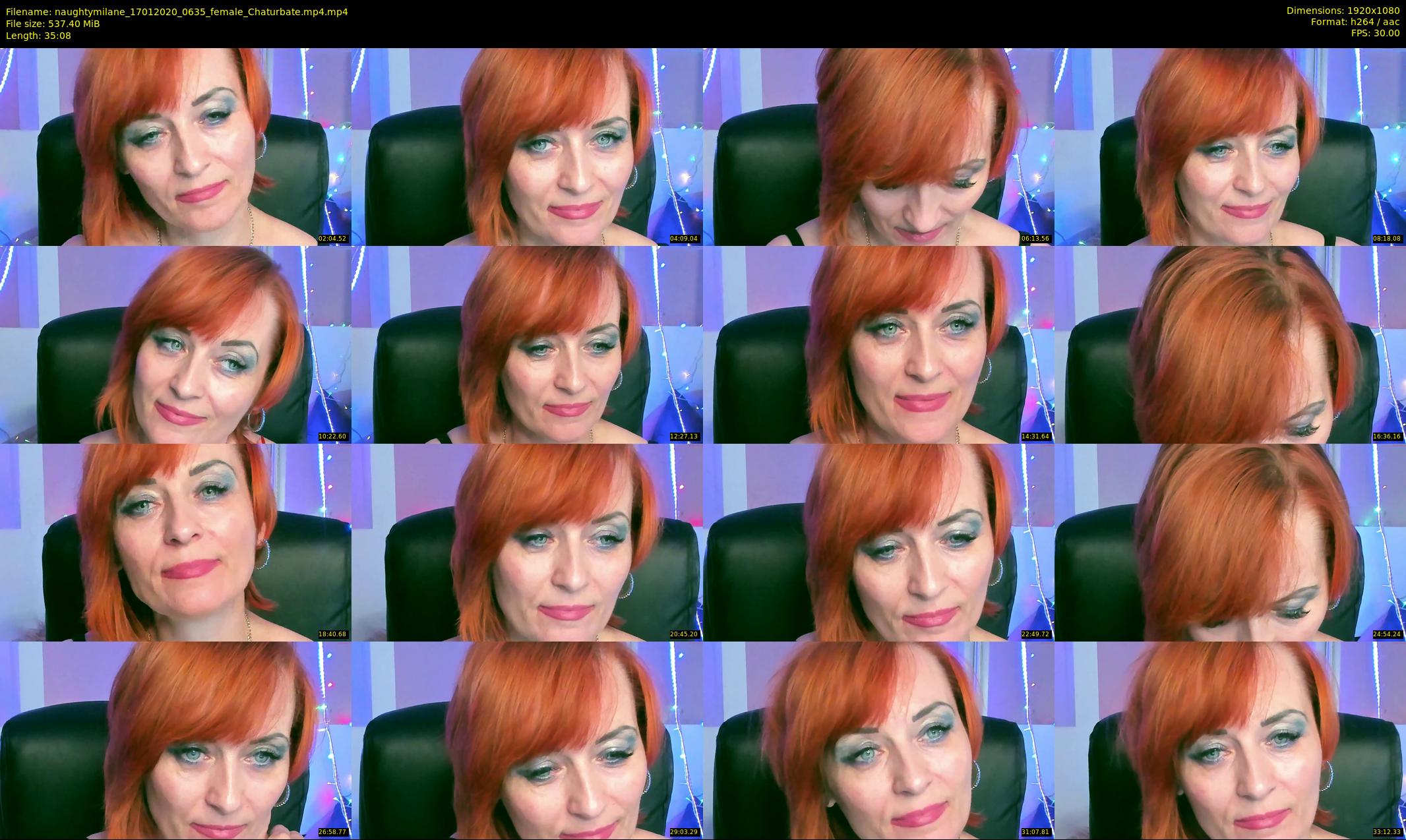 naughtymilane — 36 minute Chaturbate female cam show recording, 1080p, Jan 17, 2020