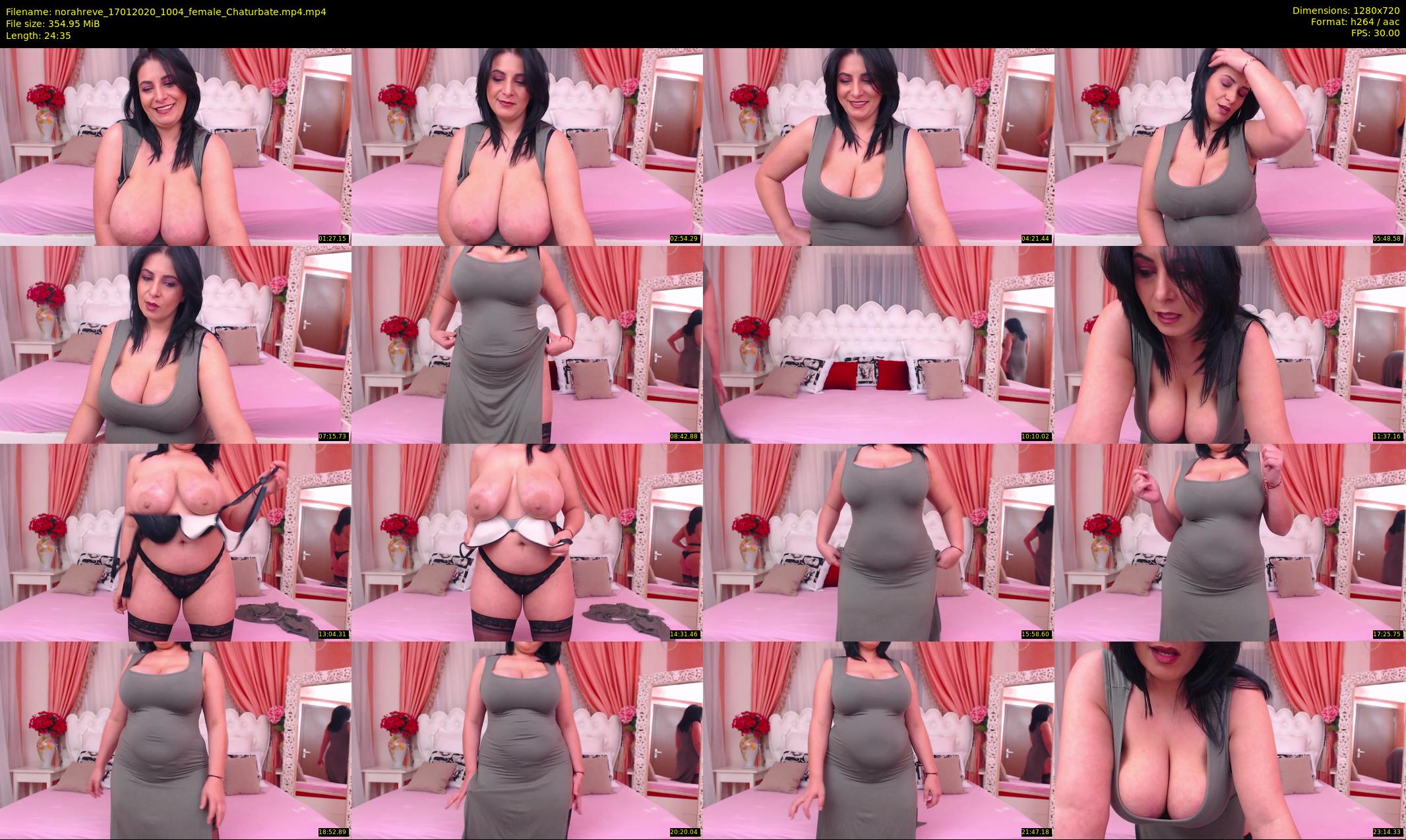 norahreve — 25 minute Chaturbate female cam show recording, 720p, Jan 17, 2020