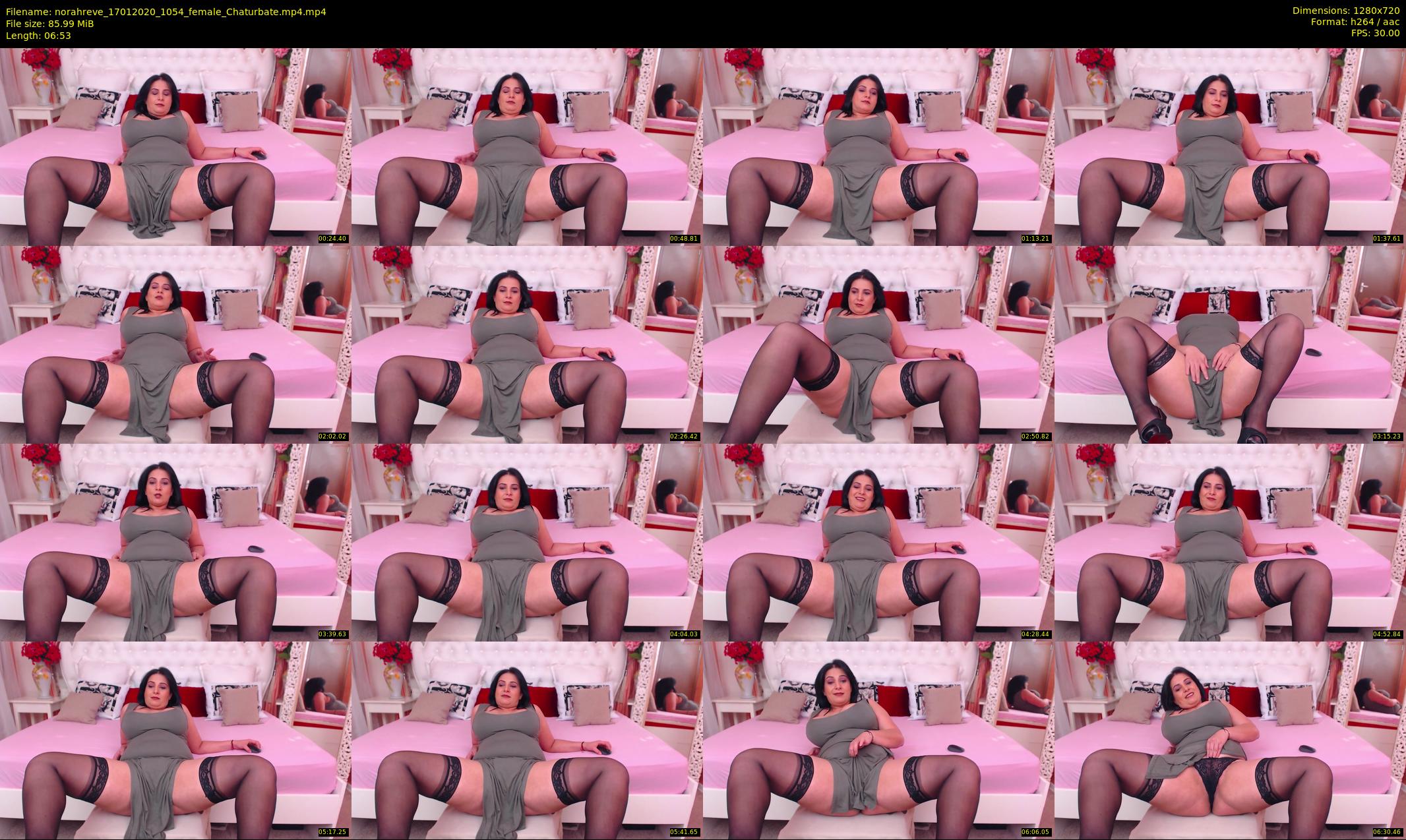 norahreve — 7 minute Chaturbate female cam show recording, 720p, Jan 17, 2020