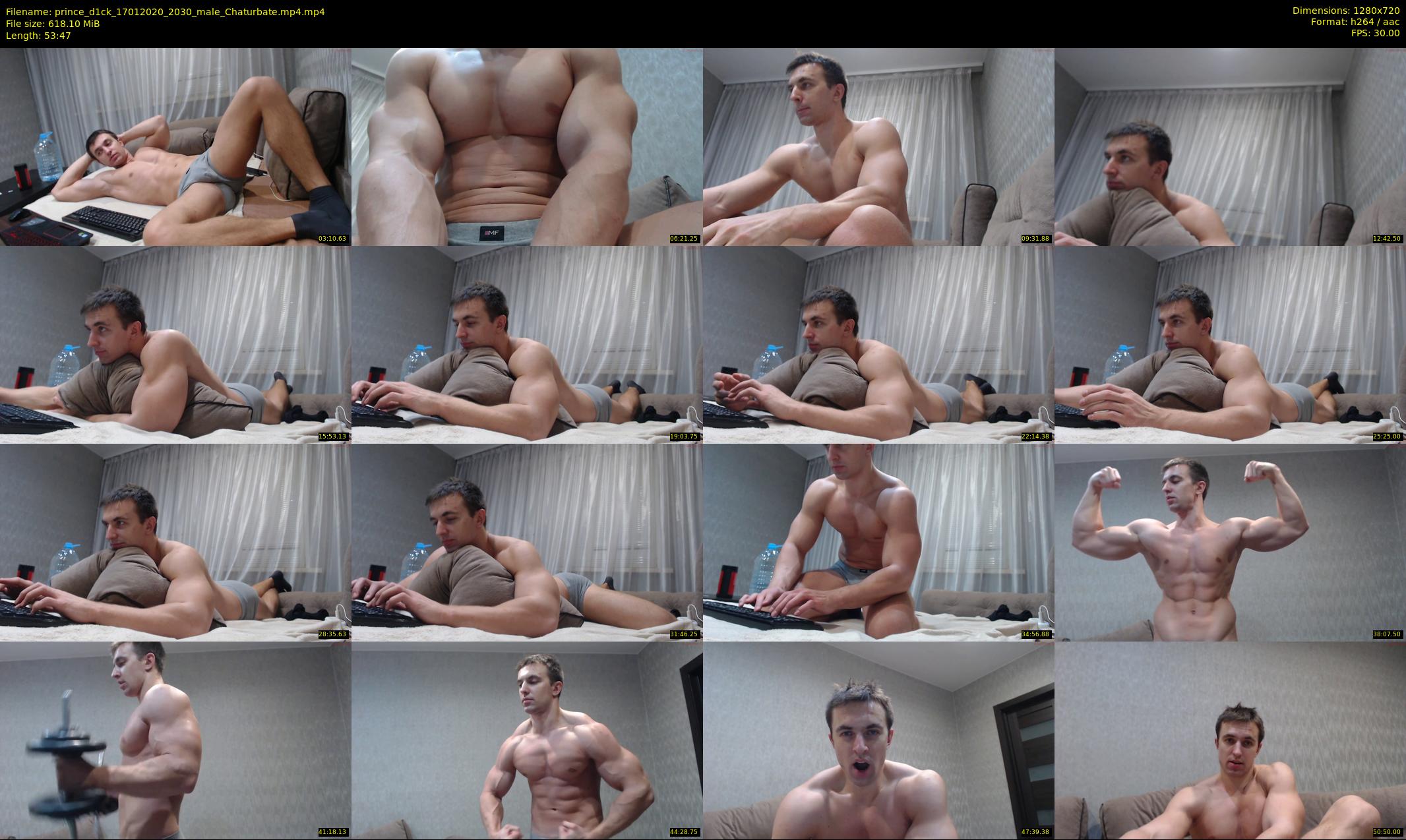 prince_d1ck — 54 minute Chaturbate male cam show recording, 720p, Jan 17, 2020