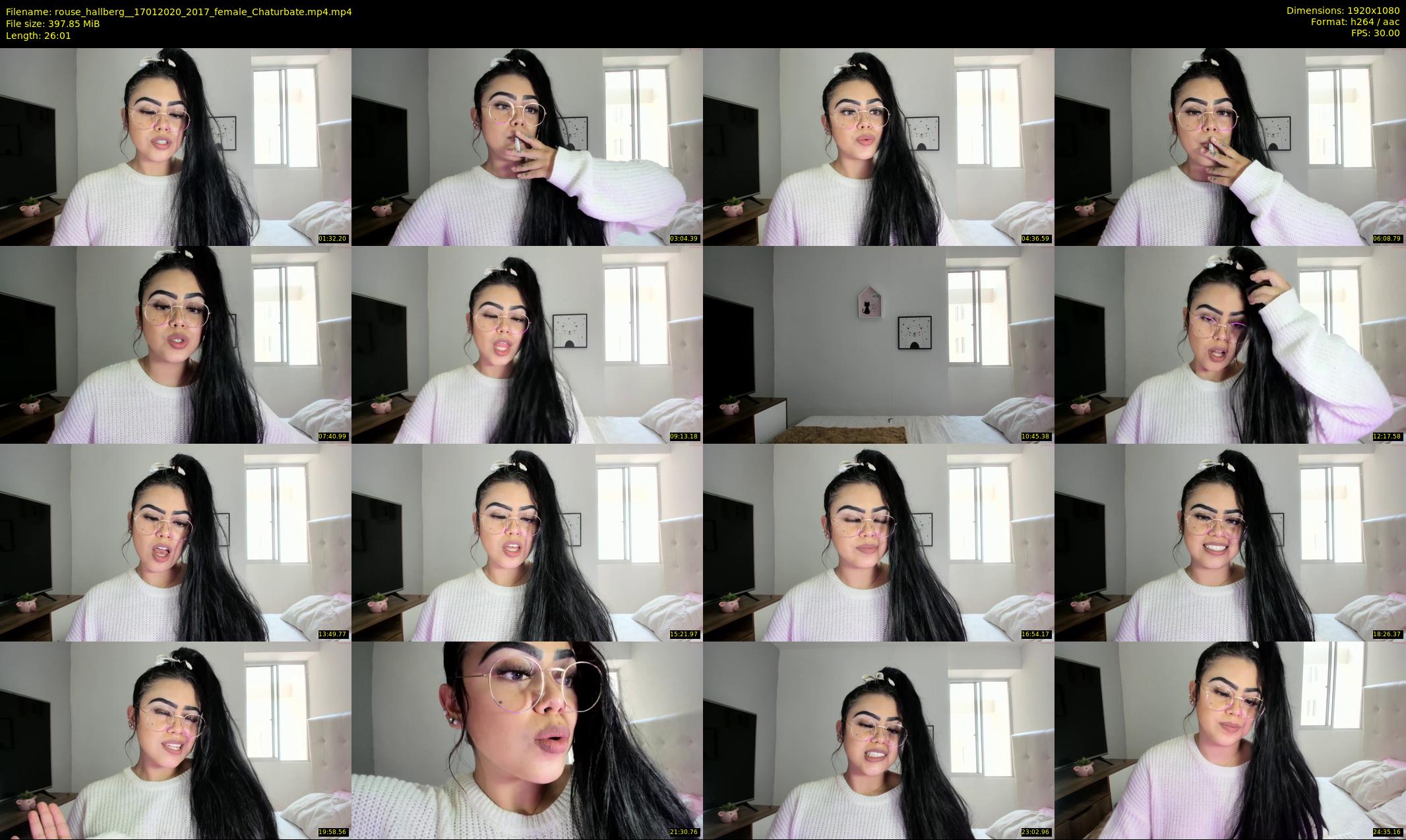 rouse_hallberg_ — 27 minute Chaturbate female cam show recording, 1080p, Jan 17, 2020