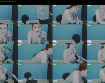 temptingfox — 56 minute Chaturbate female cam show recording, 720p, Jan 17, 2020