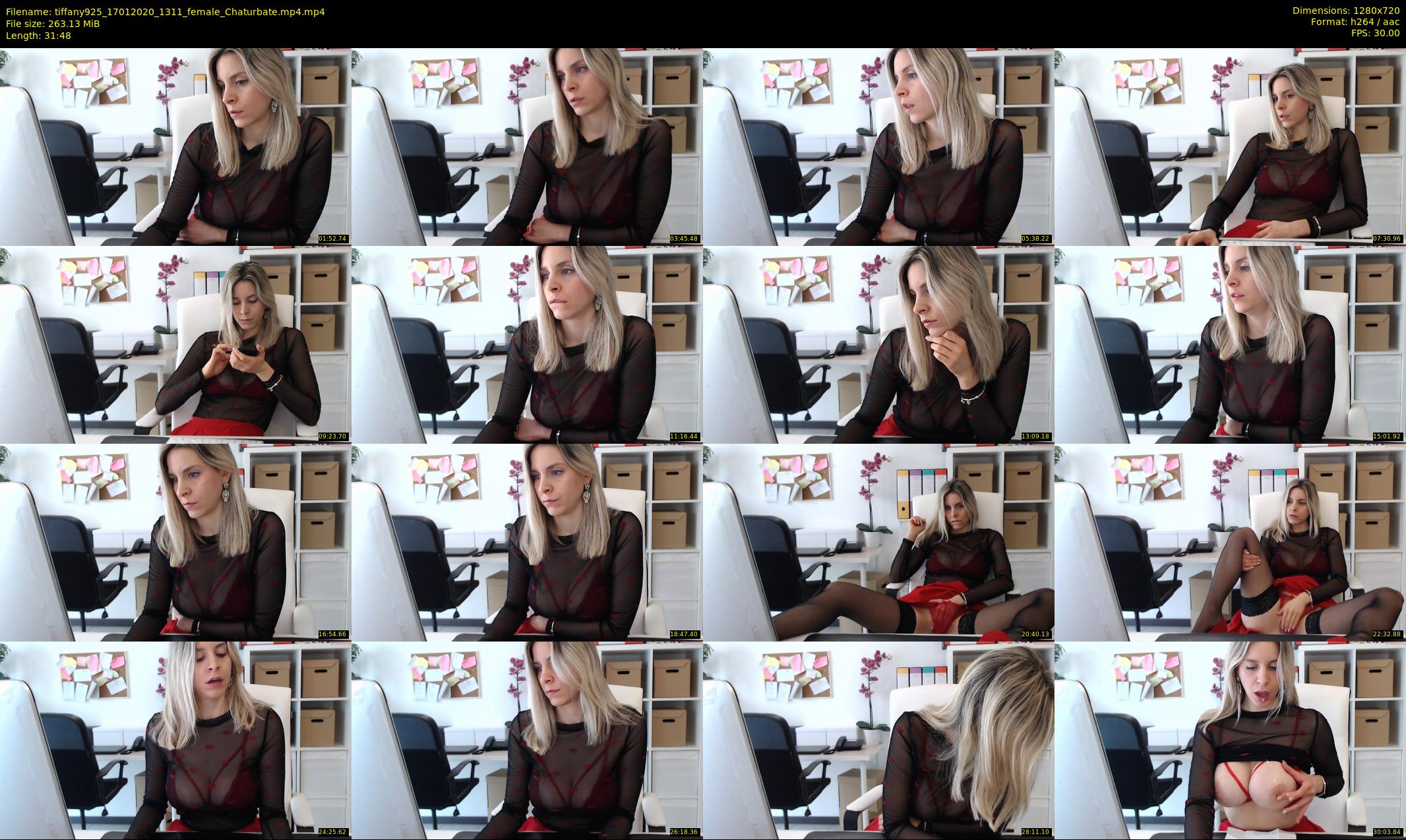 tiffany925 — 32 minute Chaturbate female cam show recording, 720p, Jan 17, 2020