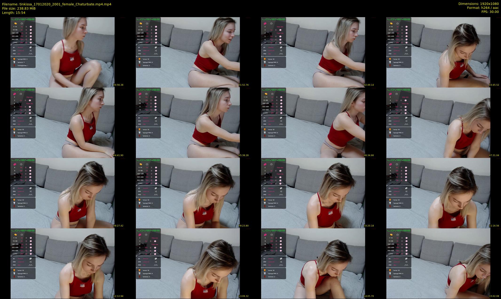 tinkissa — 16 minute Chaturbate couple cam show recording, 1080p, Jan 17, 2020