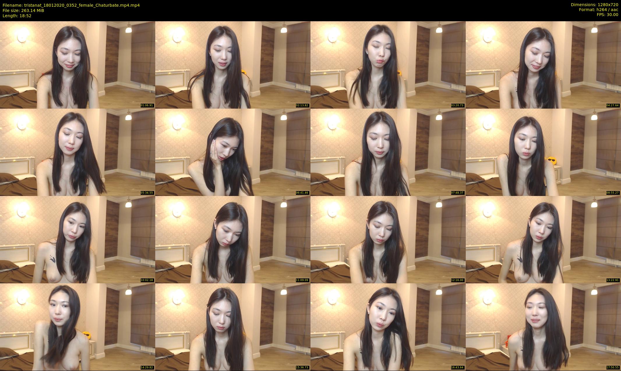 tristanat — 19 minute Chaturbate female cam show recording, 720p, Jan 18, 2020
