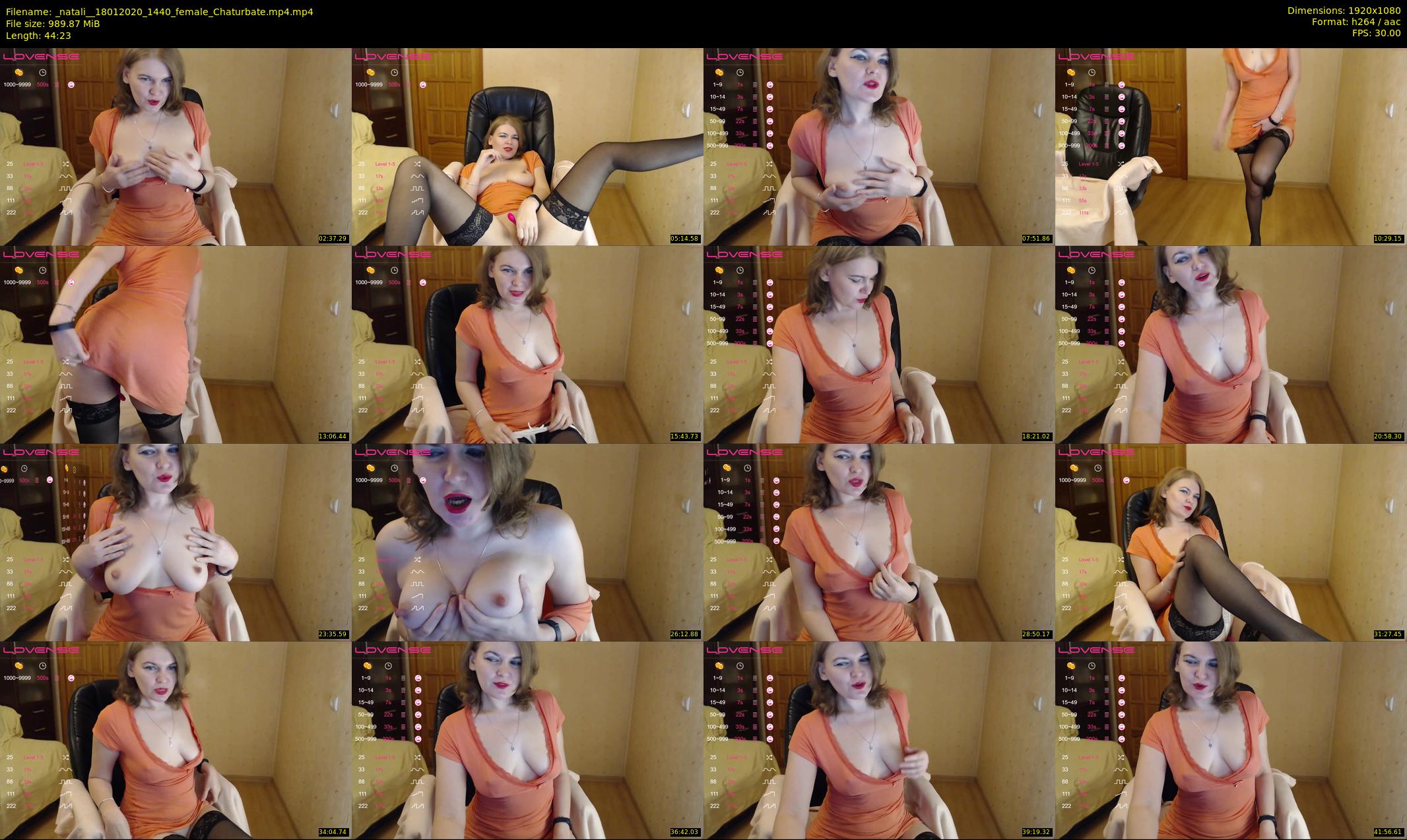 _natali_ — 45 minute Chaturbate female cam show recording, 1080p, Jan 18, 2020