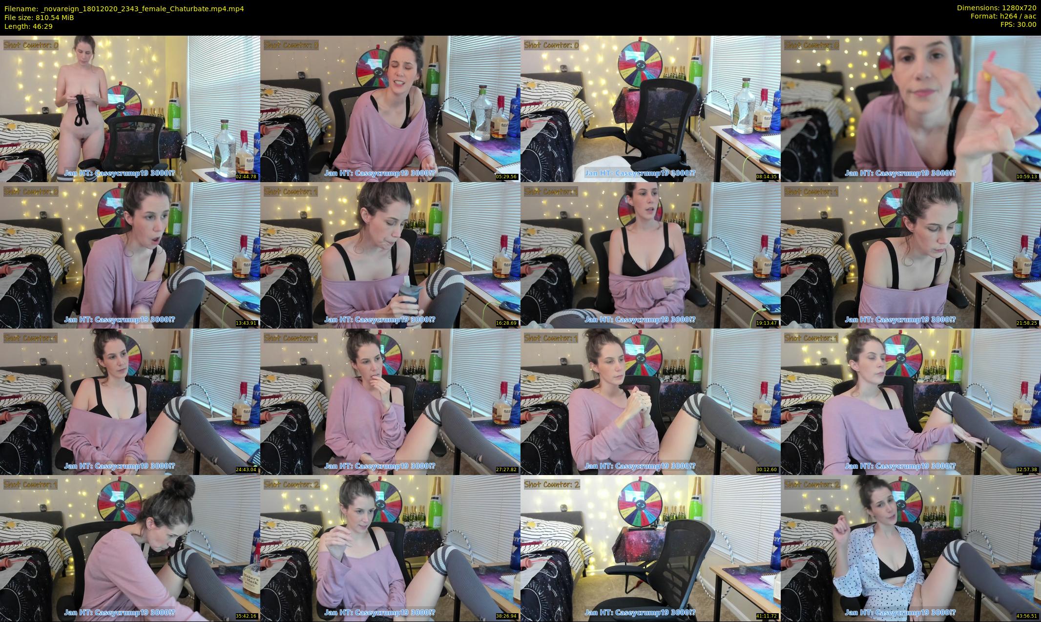 _novareign — 47 minute Chaturbate female cam show recording, 720p, Jan 18, 2020